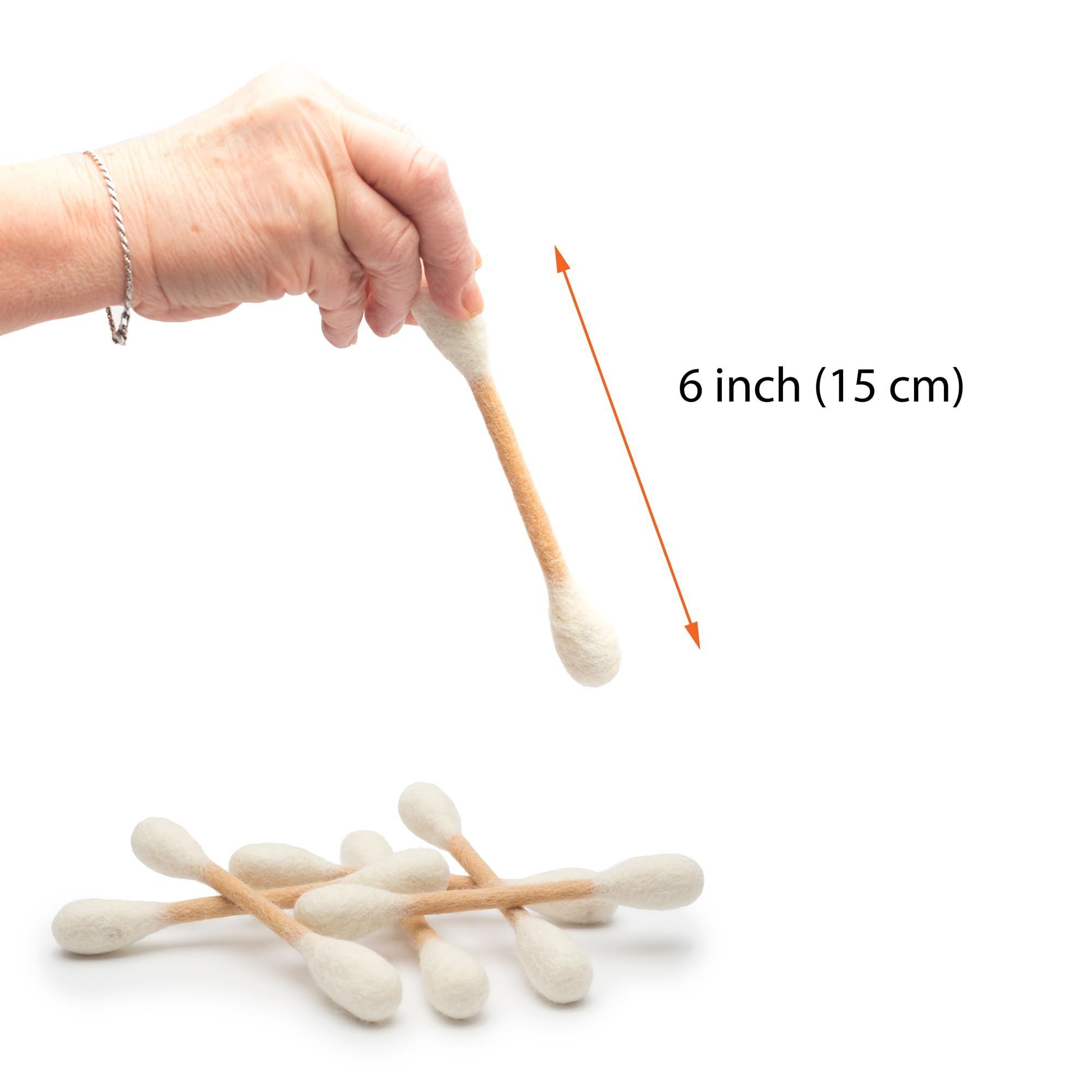 Glaciart One Swabs Cat Toys With Catnip - 6 Pk | Durable For Chew, Cute Cat Toys Interactive Kitty For Boredom, Exercise, & Play