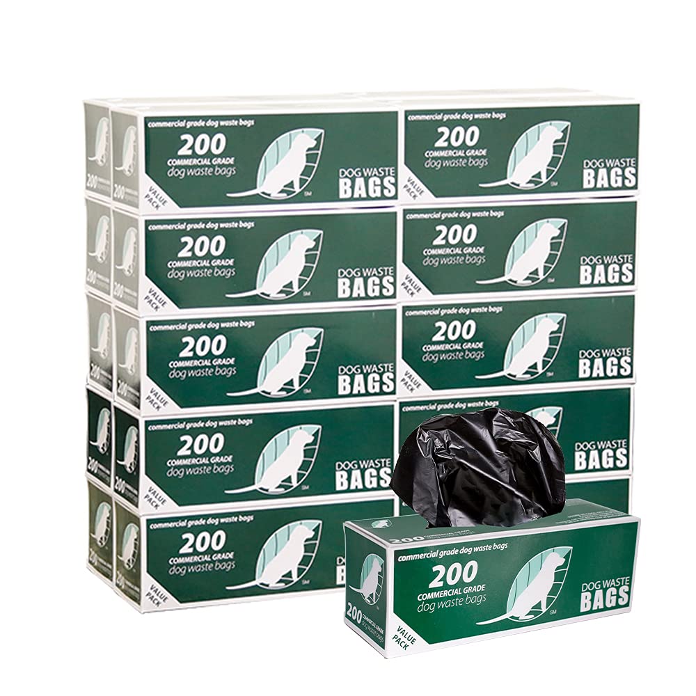 Roll Bags - Universal Pet Waste Bags 20 Roll Case (Total 4,000 Bags)