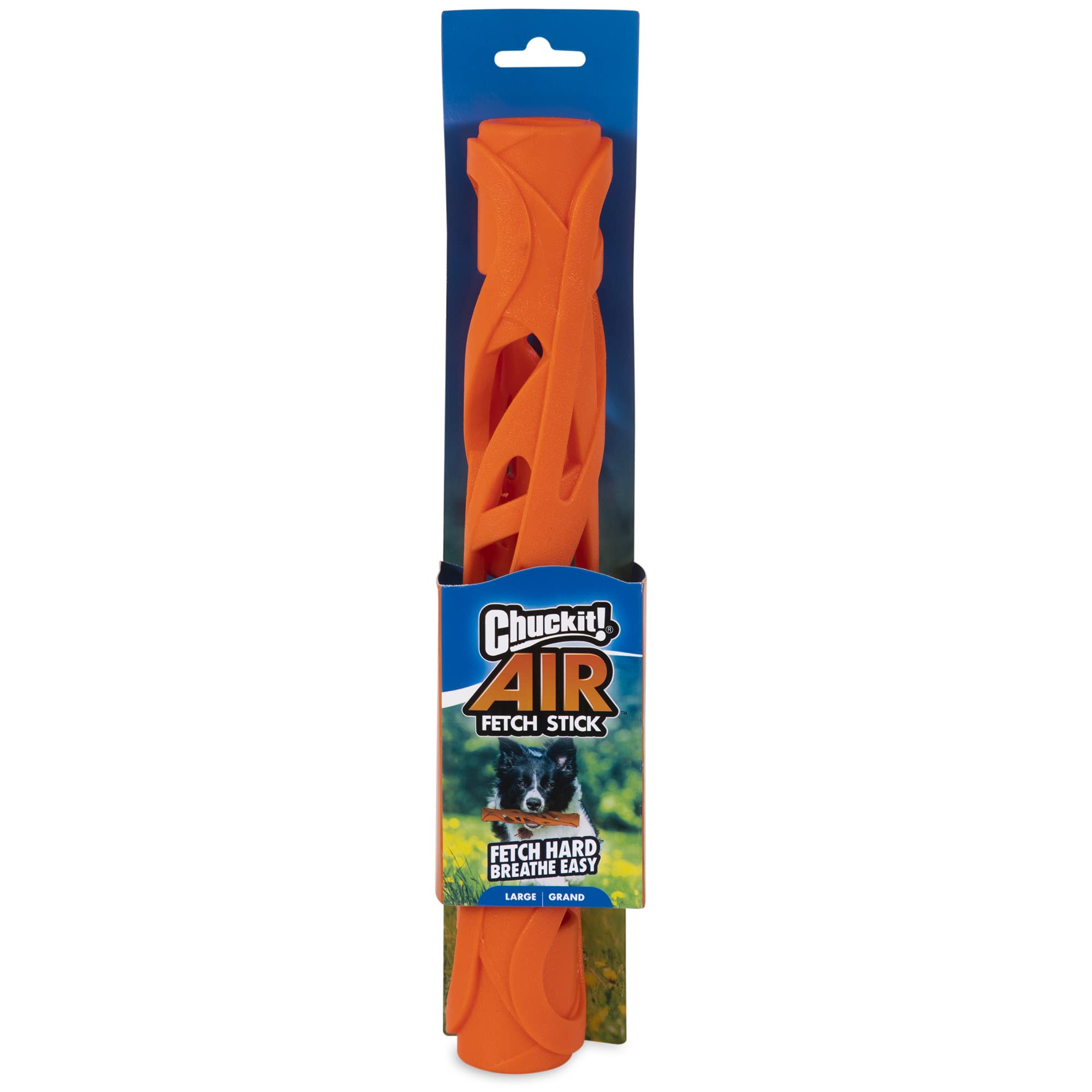 Chuckit! Air Fetch Stick Dog Toy, Large, Orange