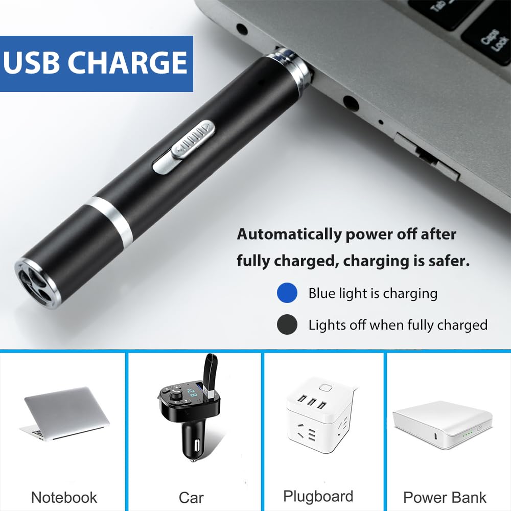 Glmsa Laser Pointer Cat Toy - 5Modes Pointer For Indoor Interactive, Cat Toys Red Light Pet Pointer Interactive To Busy Kitten D