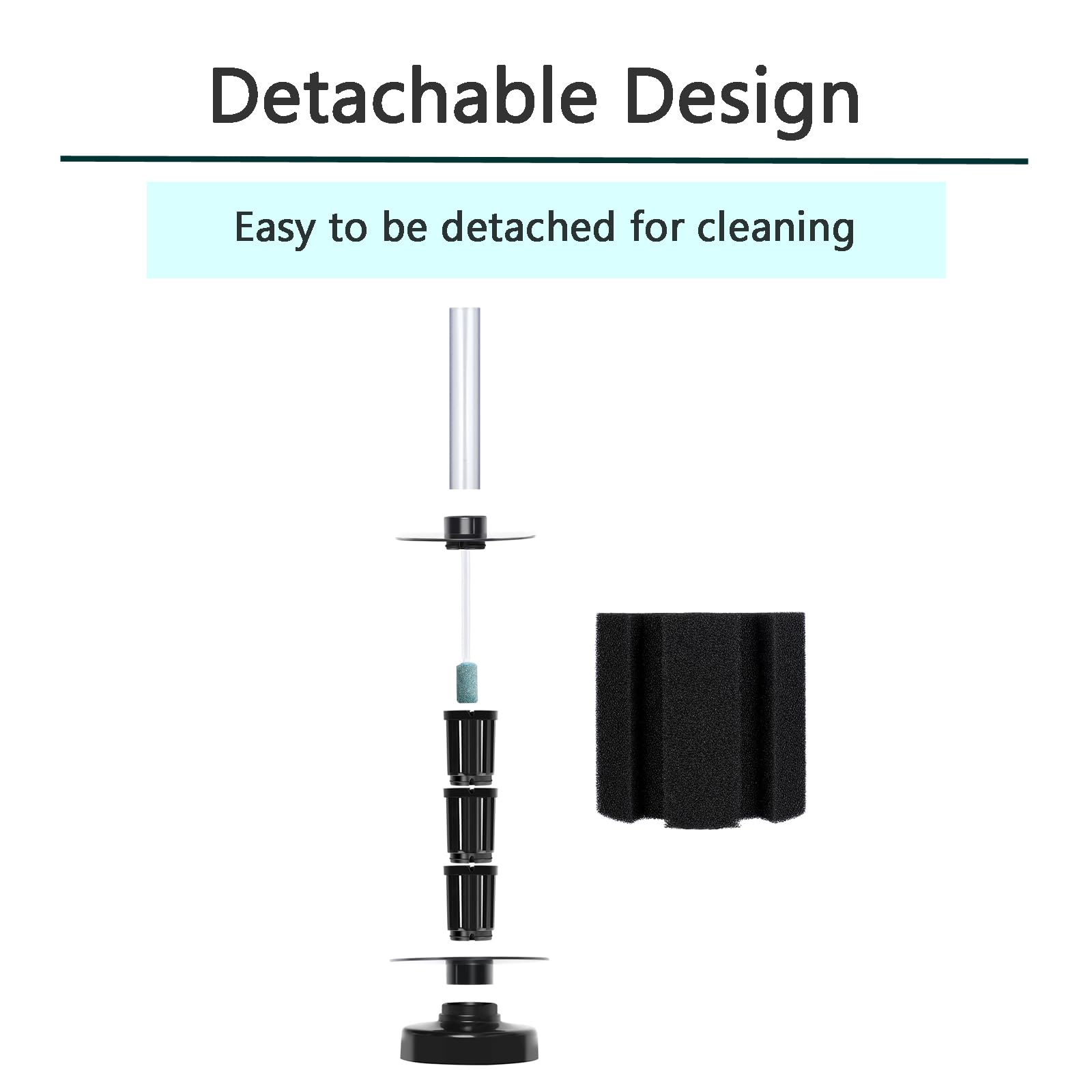 Aquaneat Aquarium X Large Bio Sponge Filter Breeding Fry Fish Tank (X Large Up To 150Gal)