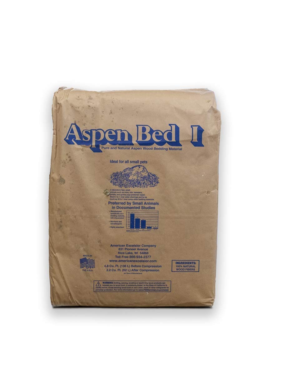 Josh'S Frogs Bulk Awesome Aspen Reptile Bedding (4.8 Cubic Feet, 136 Liters)