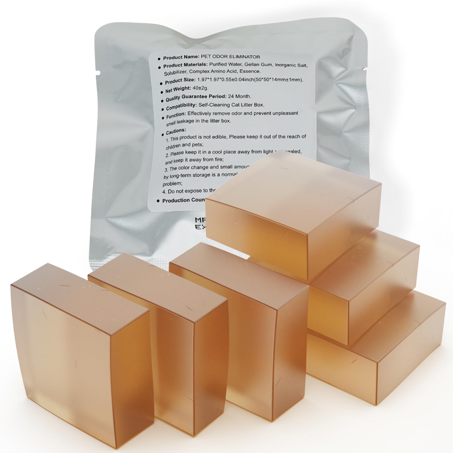 Waatoos Smelling Fresh With N50 Odor Eliminator Exclusive For Pura Max Automatic Self-Cleaning Cat Litter Box - Cat Toilet Odor 