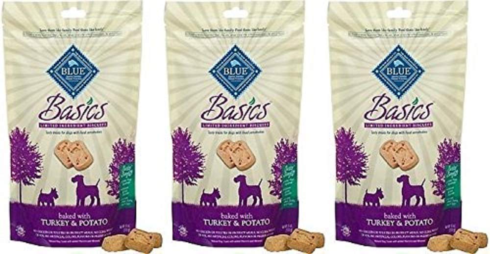 Basics Biscuits, Turkey And Potato, 6 Ounces, 3 Pack