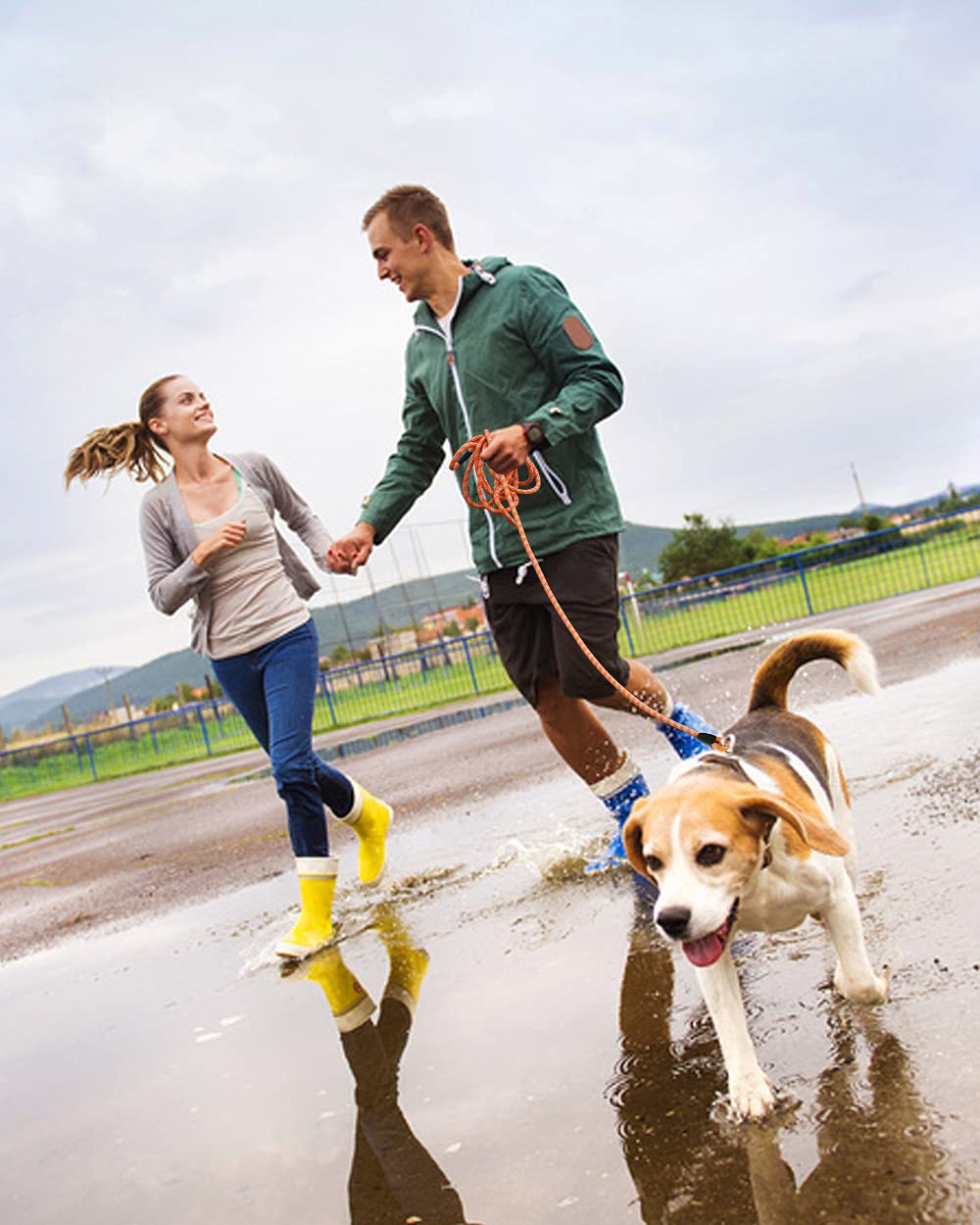 Long Line Leash For Dog Training 10Ft 16Ft 30Ft 50Ft 100Ft, Reflective Threads Check Cord Dog Lead For Large Medium Small Dogs, Dog Tie-Out Cable For Outside Walkingplaying, Camping, Or Kyard