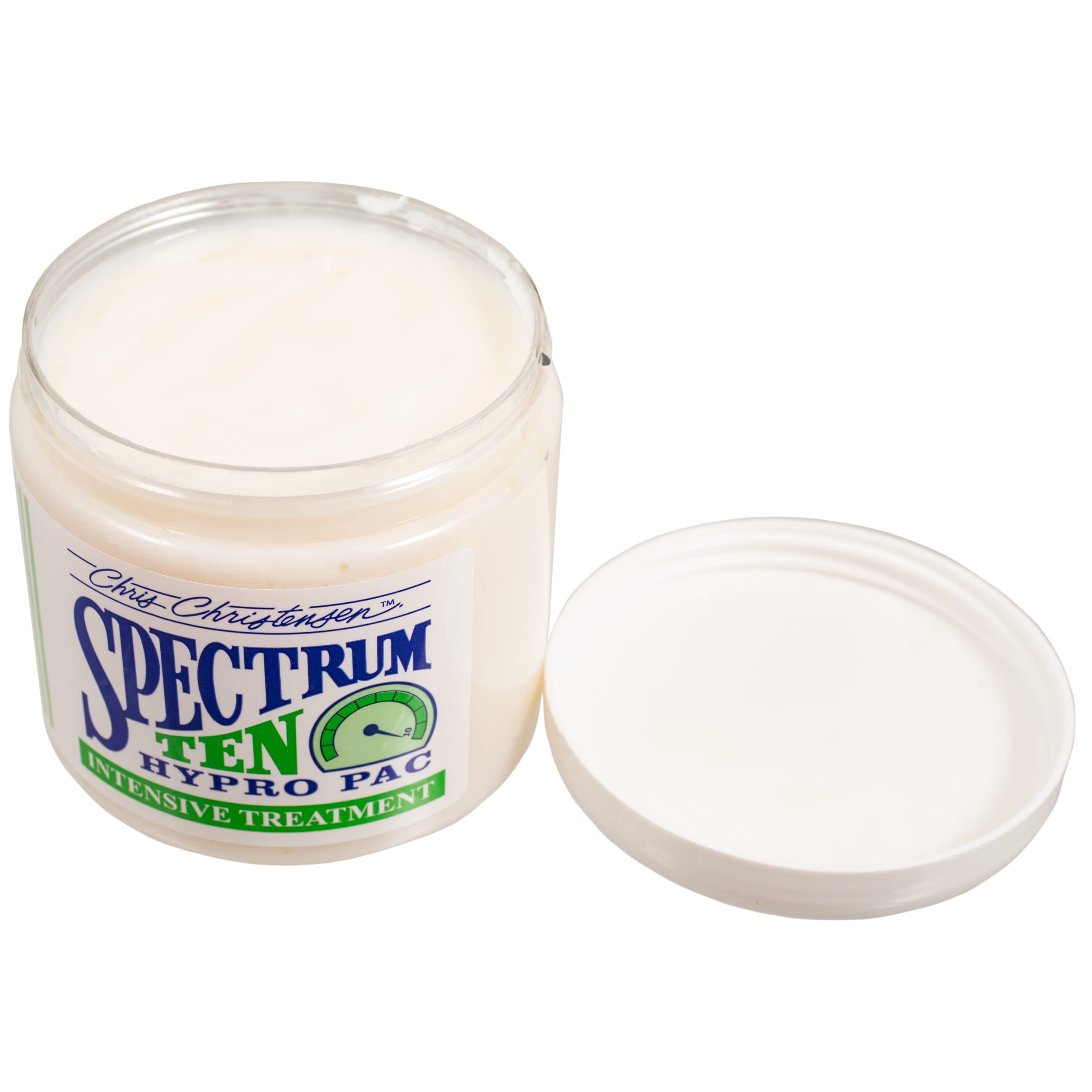 Chris Christensen Spectrum Ten Hydro Pac, Groom Like A Professional, Gentle Cleansing, 16 Oz. Jar
