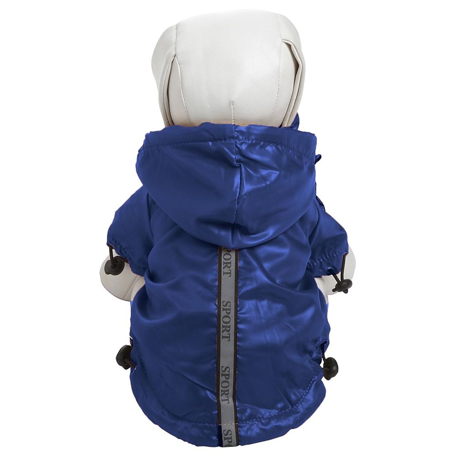 Pet Life Reflecta-Sport Rain Jacket, Dark Blue, Small