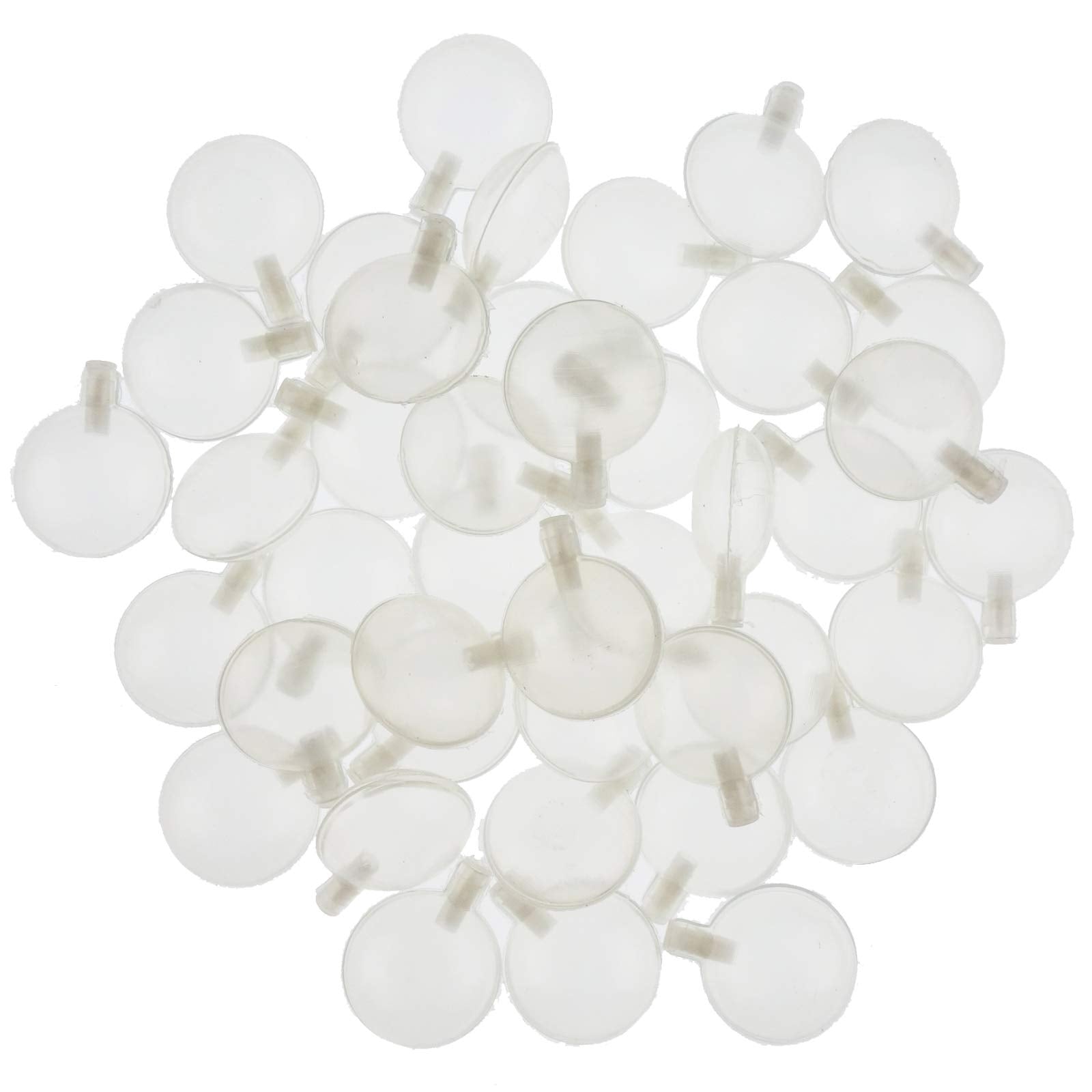 Zelerdo 60 Pack Toy Squeakers Fit Repair Dog Pet Baby Toys Noise Maker Insert Replacement (50Mm)