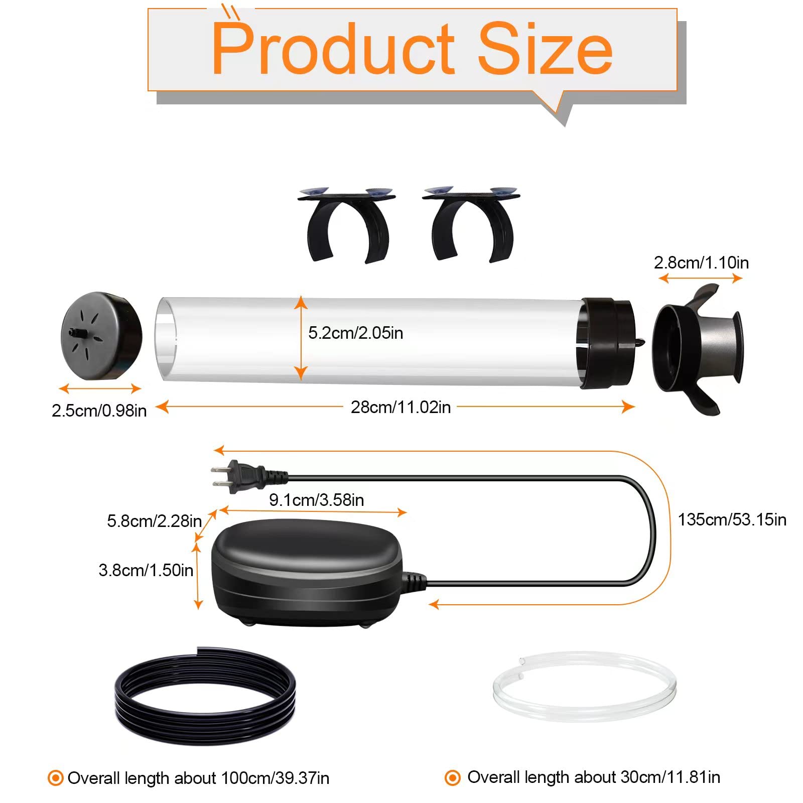 Saricho brine Shrimp Hatchery, brine Shrimp Eggs Incubator Kits,Multifunctional Artemia Hatchery with air Pump,Live brine Shrimp