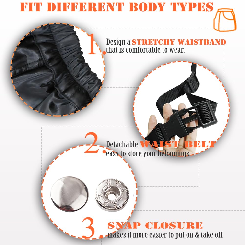 Suweisua Dog Trainer Vest For Men Women With Big And Deep Pockets, Pet Handler Waist Treat Pouch Apron Design Of For Holding Dog