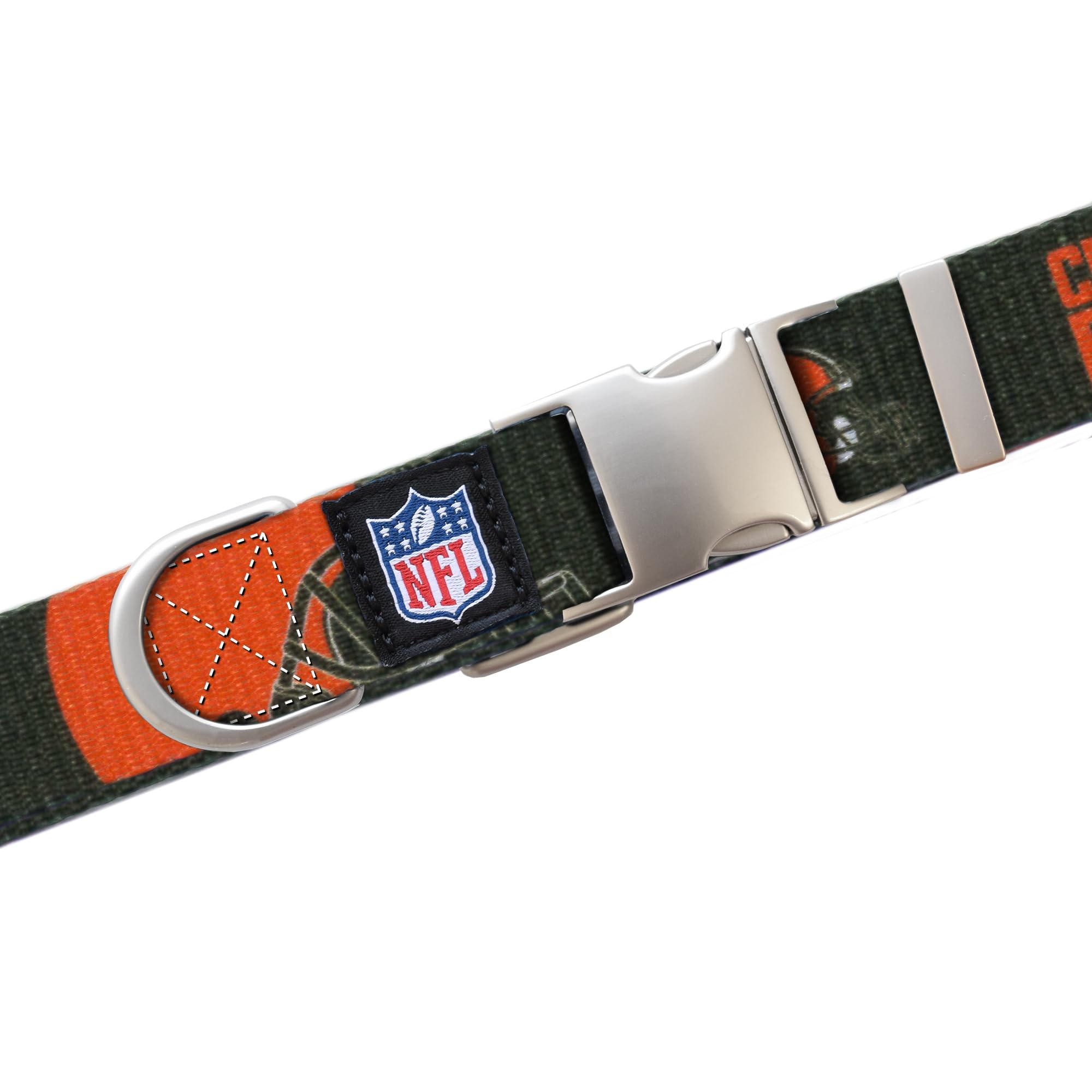 Littlearth Cleveland Browns Nfl Premium Pet Collar