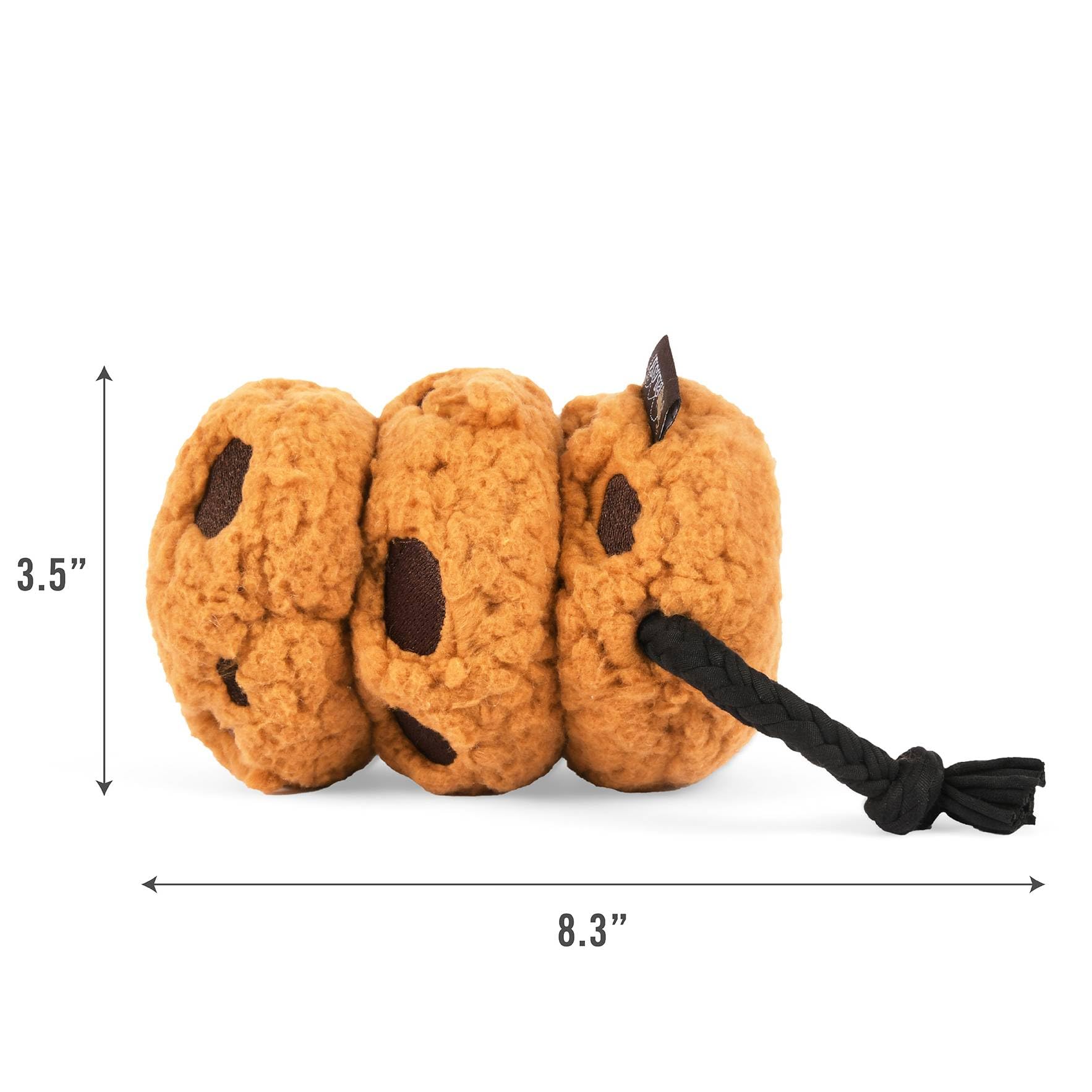 P.L.A.Y. Cute Plush Dog Toys - Coffee Shop Food Themed Durable Squeaker Chew Toy, Great for Puppies & Small, Medium, Large Dogs