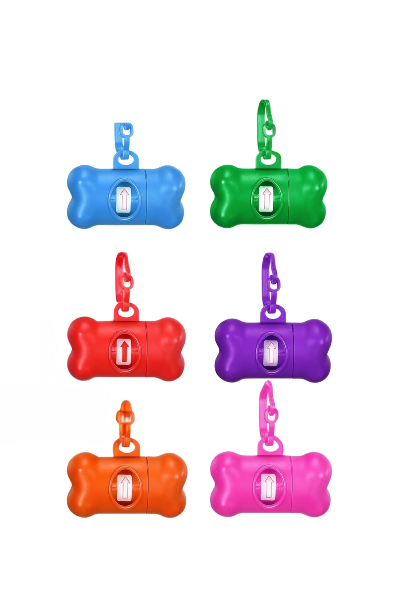 Wiggles & Wags Meaty Sticks Dog Treats, Bacon & Cheese Flavor, 6 oz with DN Essentials Bone Shaped Bag Dispenser & Roll