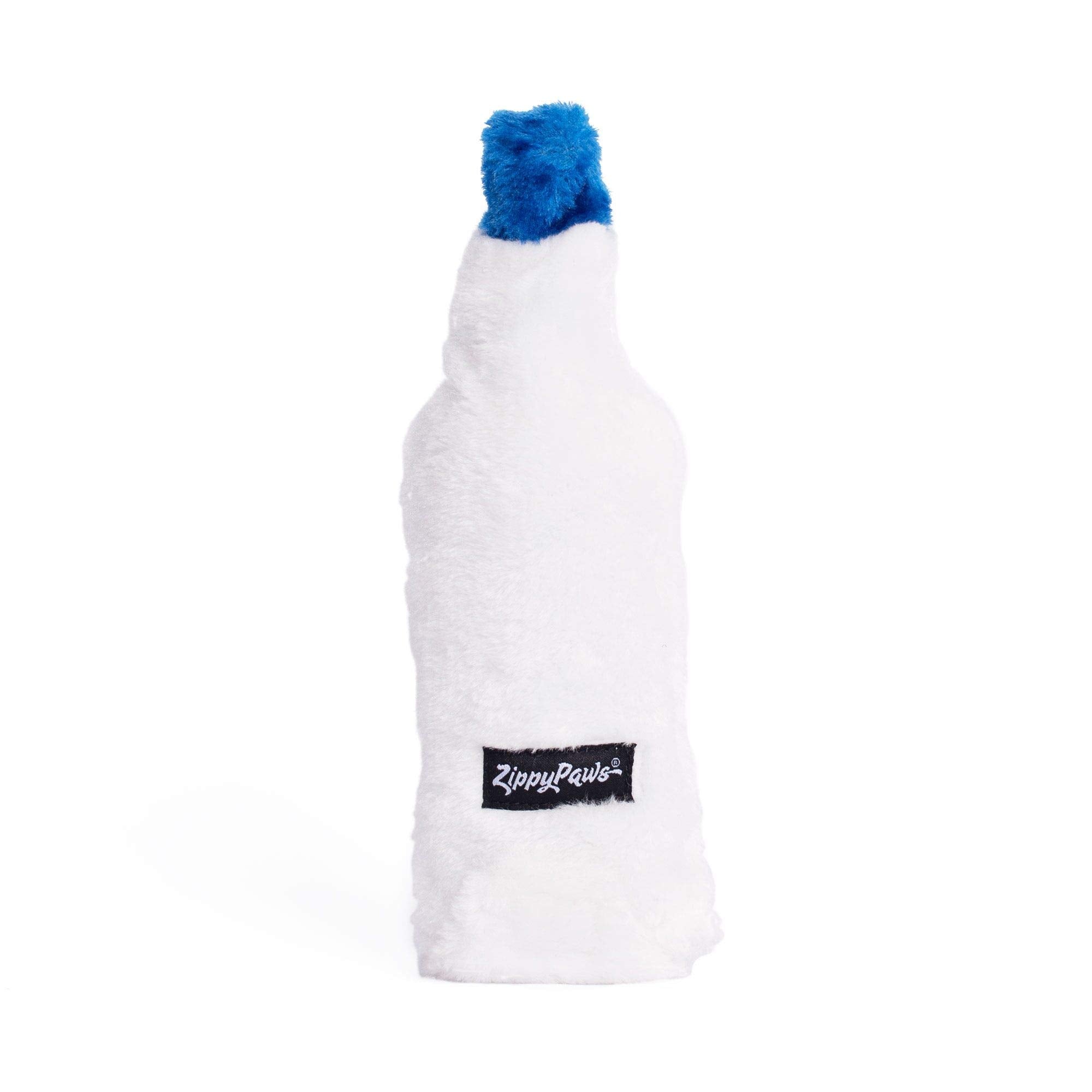 Zippypaws Happy Hour Crusherz - Zippy Paws Dog Toy For Large And Small Dogs, Crinkle Dog Toy With No Stuffing, Squeaky Dog Toy Pack Of 1, Vodka