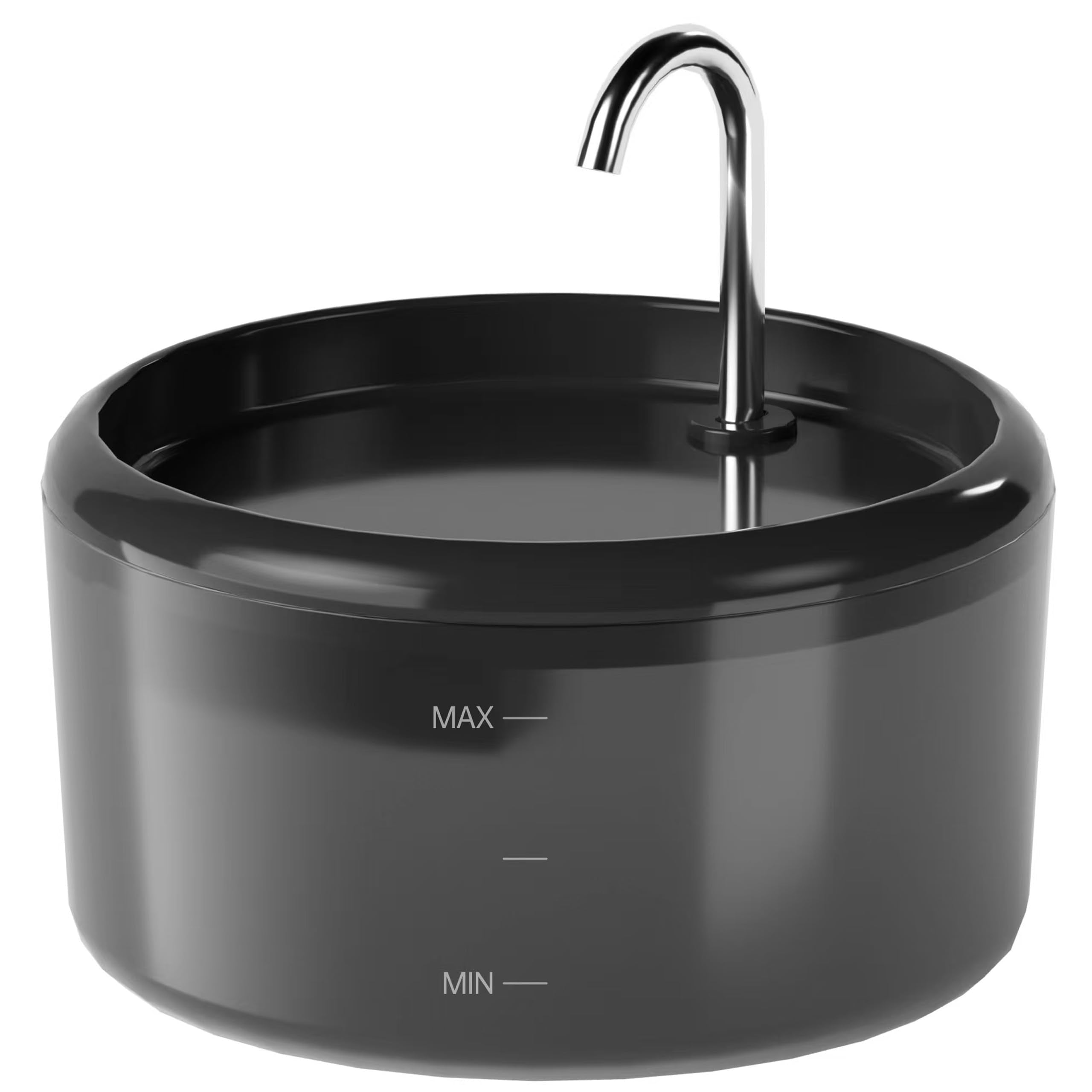 Cat Water Fountain For Cats Indoor: 80Oz/2.4L Cat Fountains For Drinking - Quiet Pet Watering Bowls For Cats Inside - Black Kitt