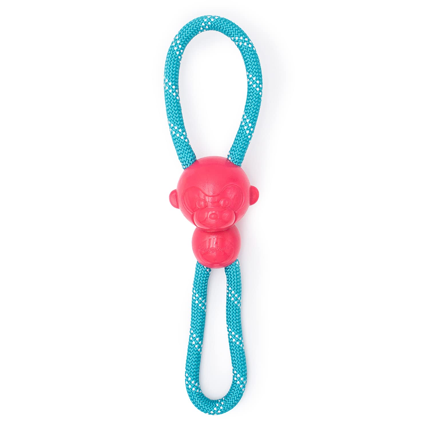 Zippypaws - Ropetugz Pink Aggressive Chewers Dog Toy - Durable Rope, Squeaky Chew Toy, Perfect For Tug Of War, Suitable For Smal