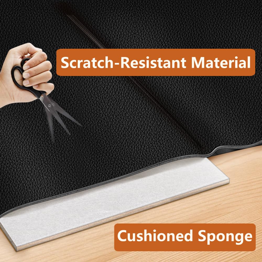 Moymo Waterproof Back Seat Extender For Dogs, Pu Leather Dog Car Seat Cover For Back Seat, Hard Bottom Car Seat Cover For Dogs,