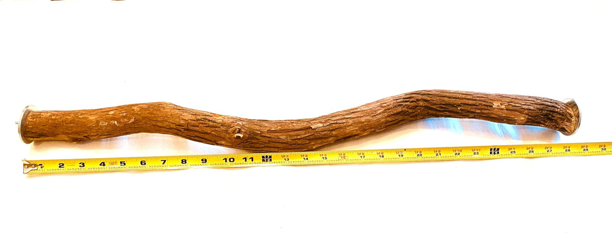 Polly'S Full Length Hardwood Bird Perch, 28-Inch