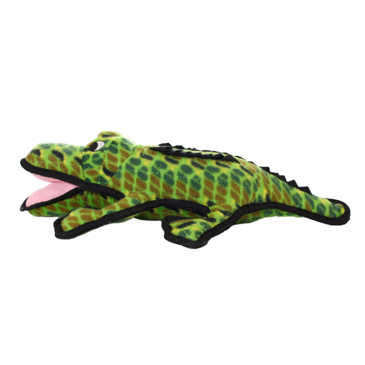 Tuffy - World'S Tuffest Soft Dog Toy - Ocean Alligator-Squeakers - Multiple Layers. Made Durable, Strong & Tough. Interactive Play (Tug, Toss & Fetch). Machine Washable & Floats. (Regular)
