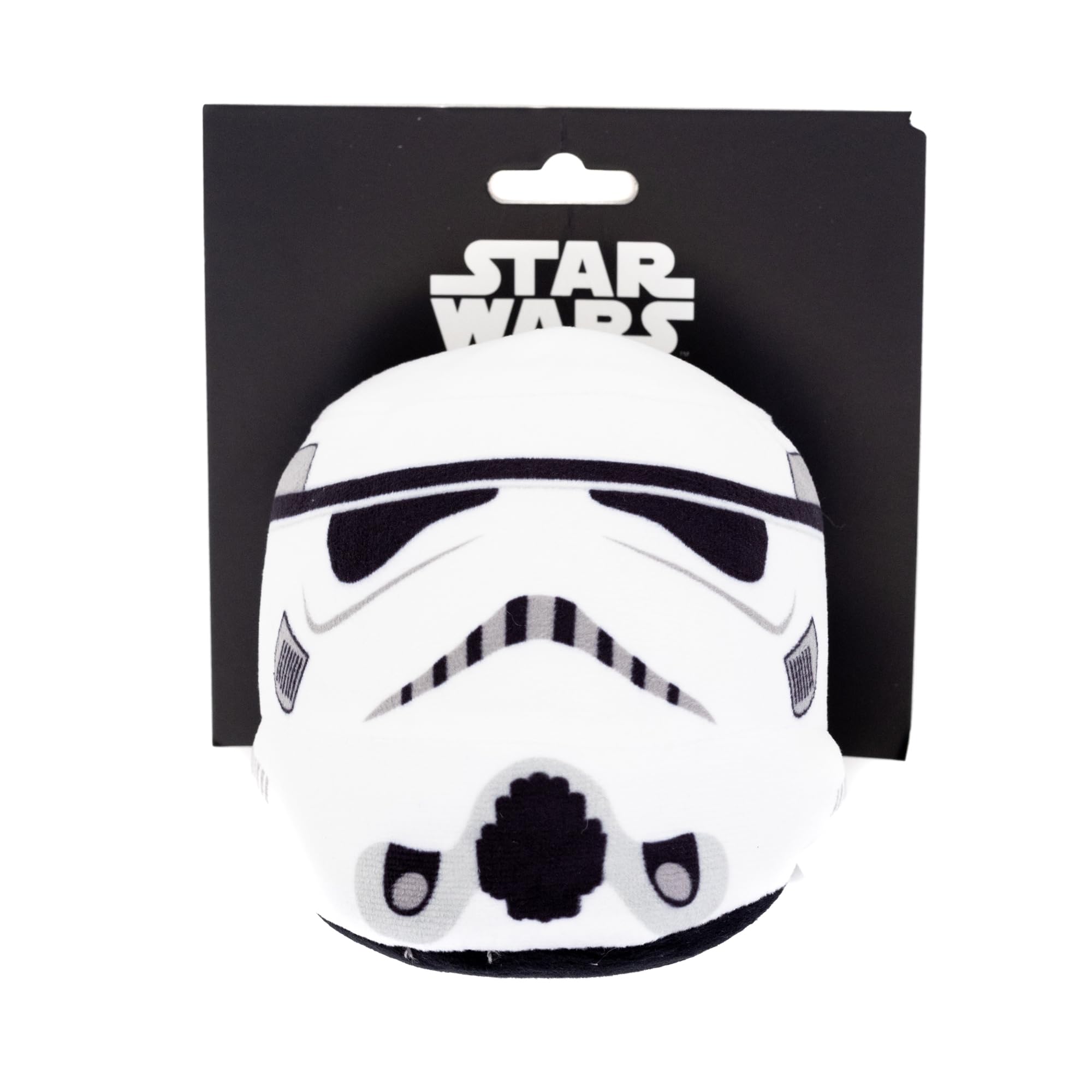Star Wars Dog Toy, Stormtrooper Helmet White Pet Toy, Plush, 5.5 x 6