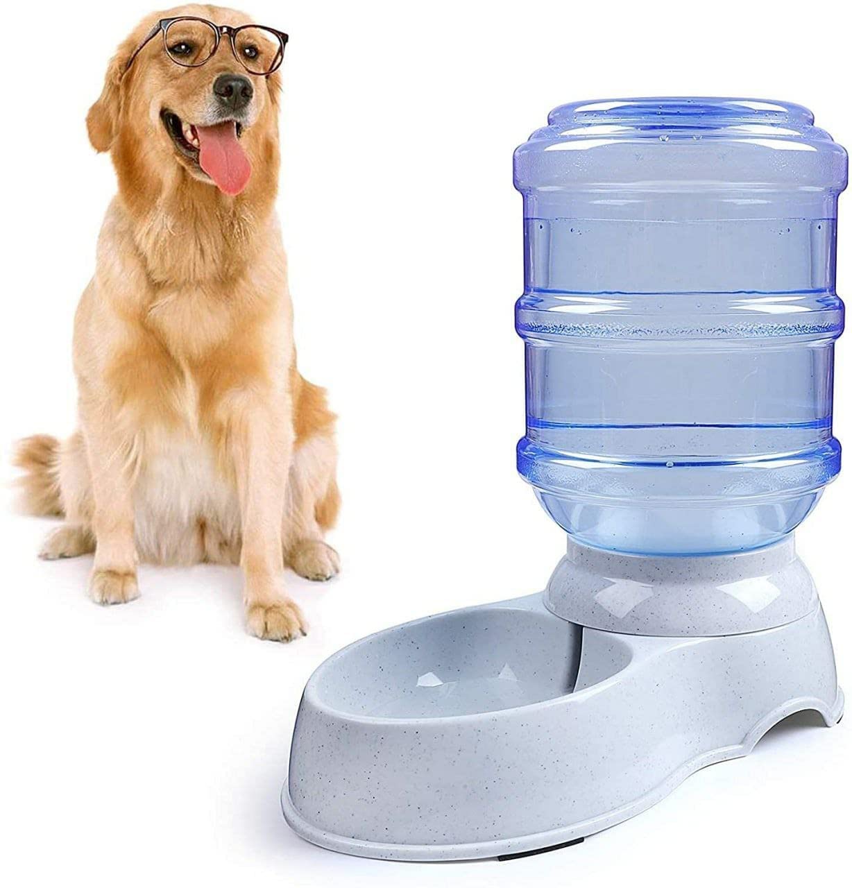 Bsbda Automatic Pet Water Dispenser 3.8L Large Capacity SelfDispensing Gravity Pet Feeder Waterer Cat Dog Feeding Bowl Drinking
