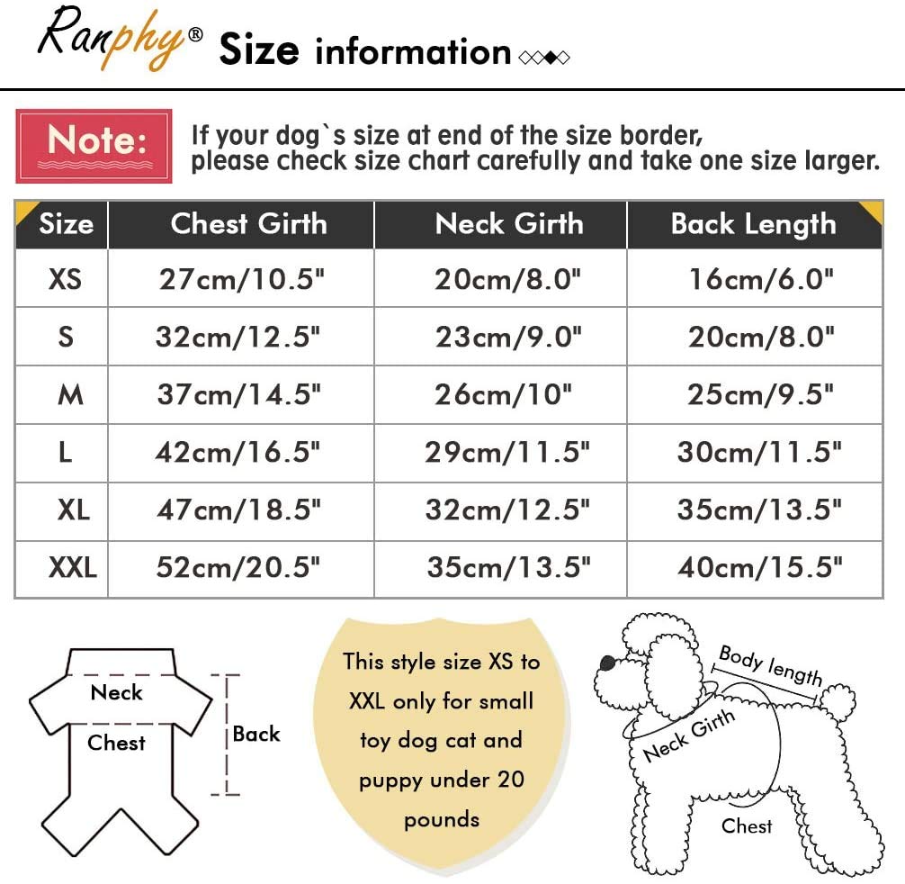 Ranphy Stripe Small Dog Outfits Cotton Jumpsuit Puppy Pajamas With Pant Cat Apparel Pyjamas Pjs Shirt For Yorkie Chihuahua Boys Pet Clothes Brown Size Xl