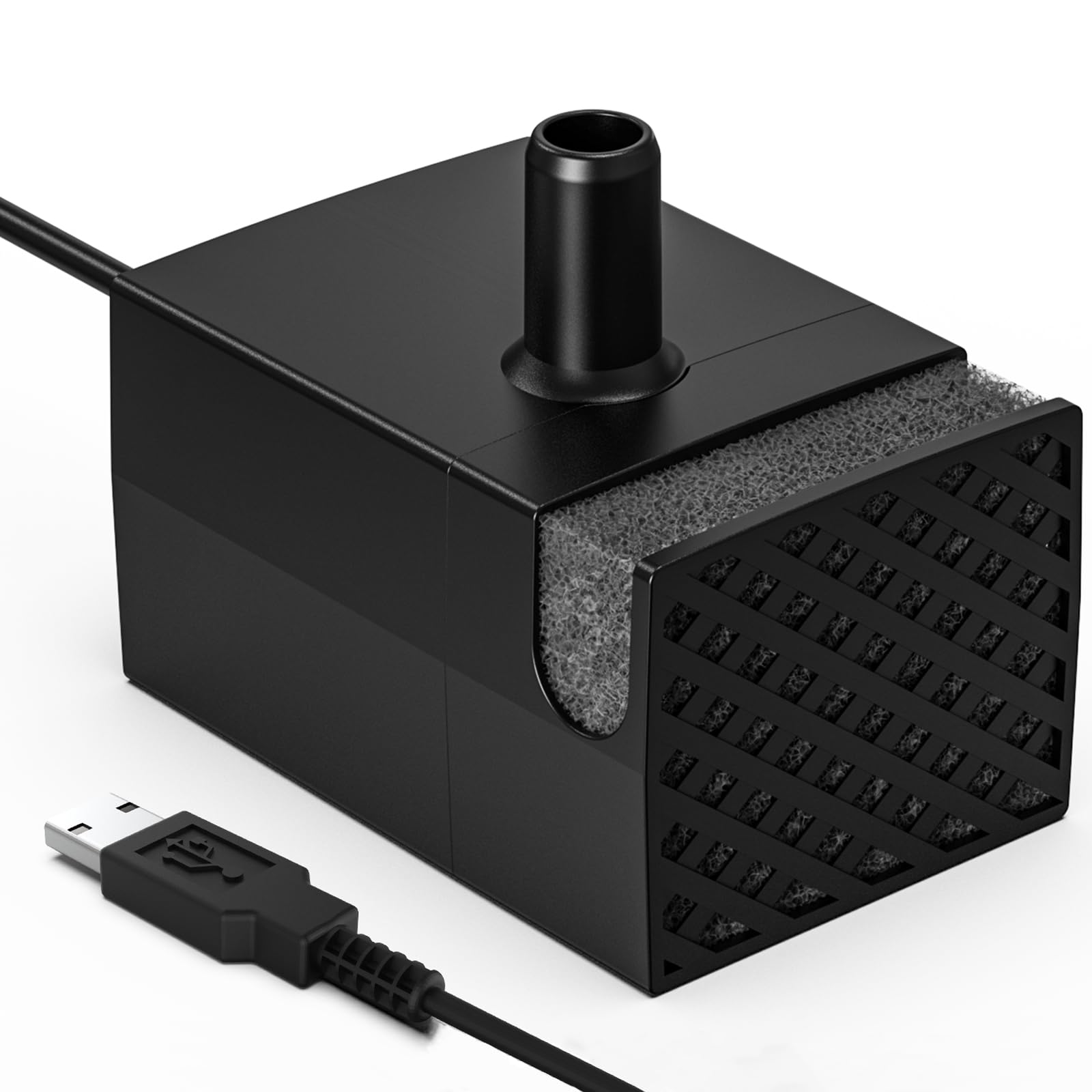 Dog Water Fountain Pump Replacement, Water Pump For Lesotc Dog Cat Water Fountain/Dog Water Bowl Dispenser, Black