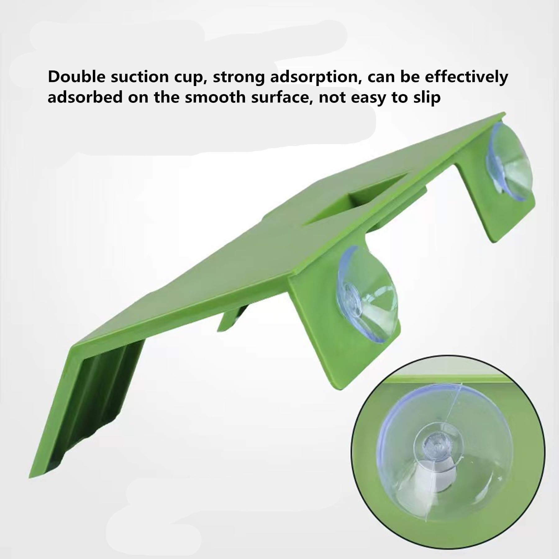 Turtle Resting Basking Platform, Double Ladder Plastic Turtles Ramp, Tortoise Climbing Resting Terrace for Frog Terrapin Reptile