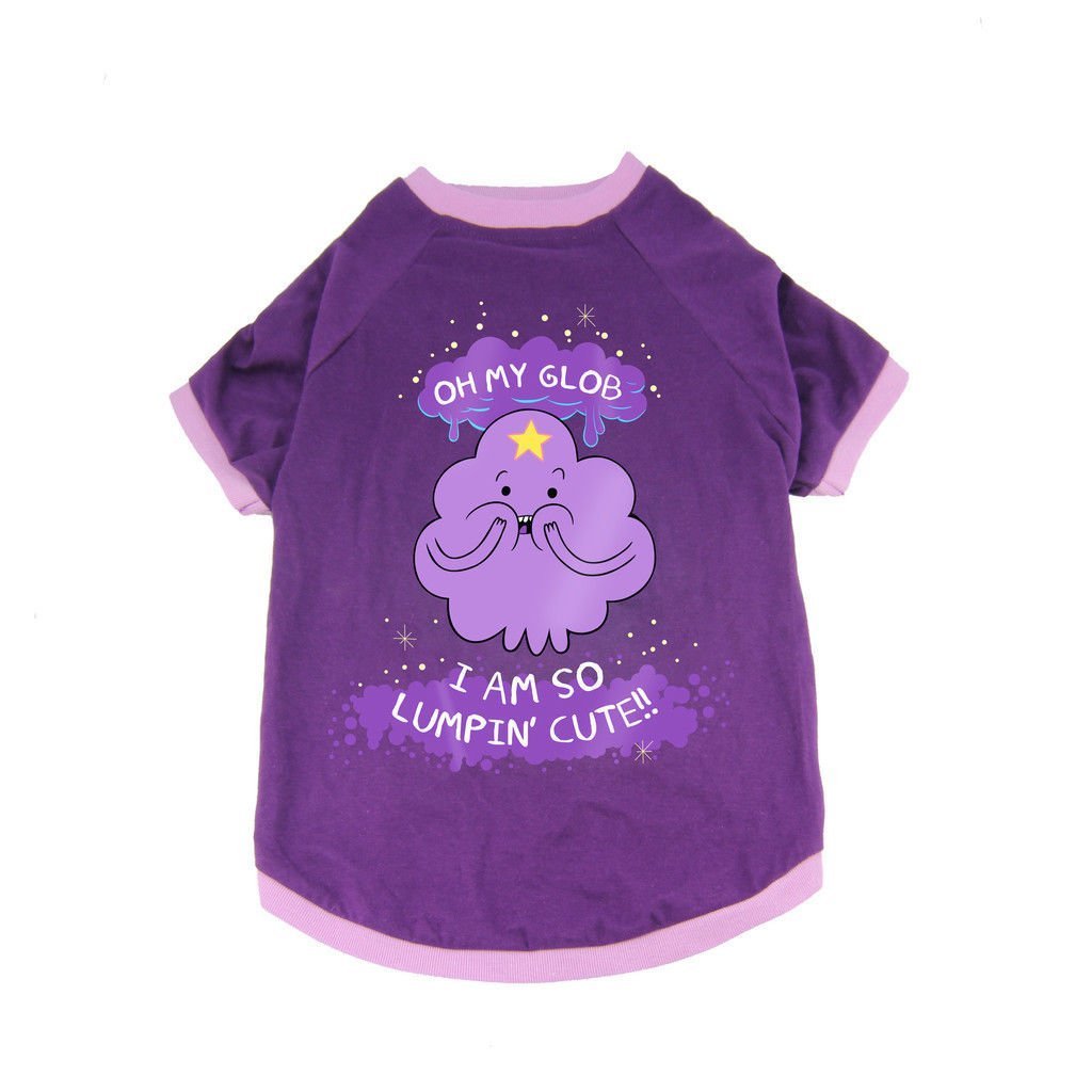 Adventure Time Dog Costume T-Shirt BMO Lumpy Space Princess Halloween Purple New by Crowded Coop