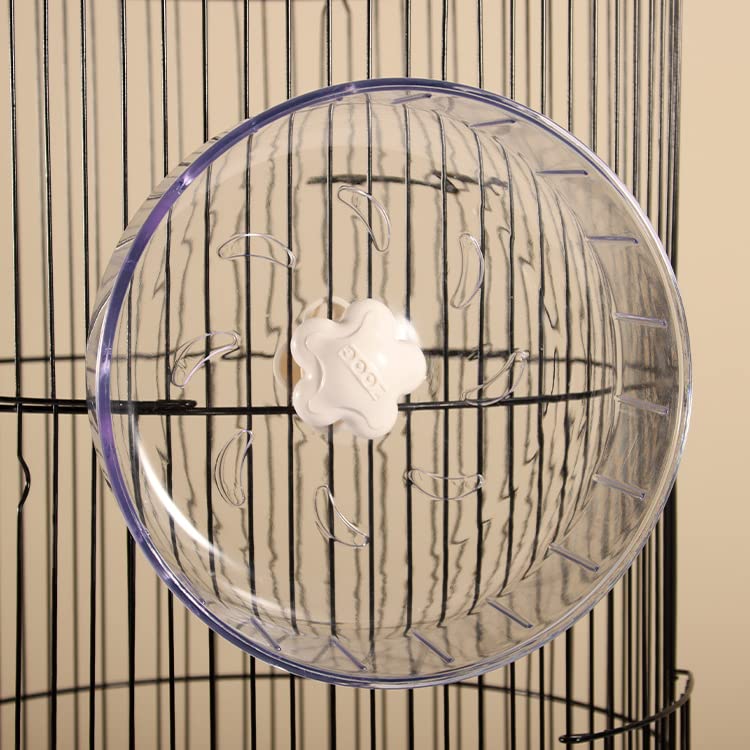 Goldeal 6.7Inchs Silent Hamster Wheel, Hamster Toys For Hamster Cage, Super Mute Spinner Exercise Running Wheel For Small Hamsters, Gerbils, Or Mice (6.7Inchs)