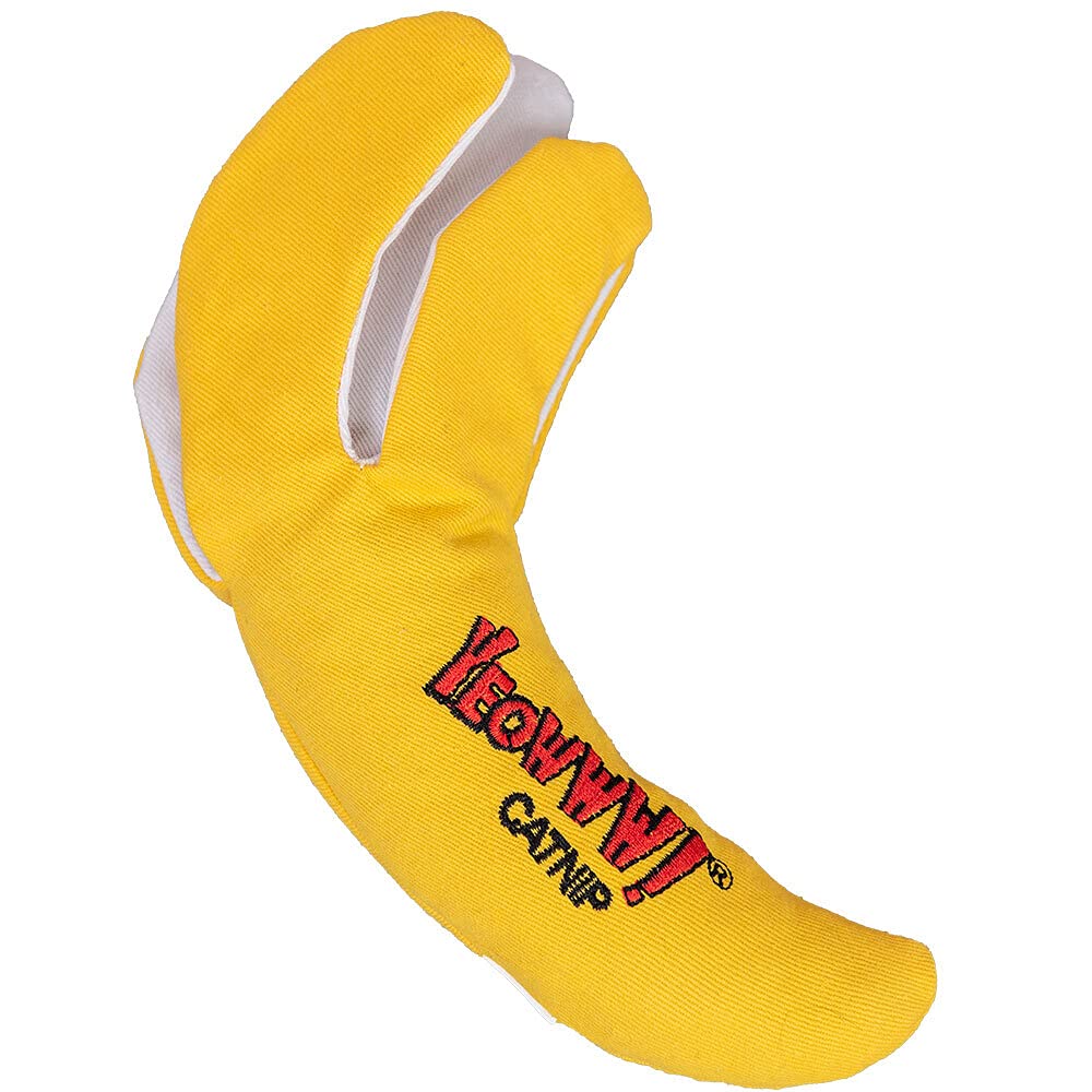 Yeowww!, Chi-Cat-A Catnip Peeled Banana Cat Toy