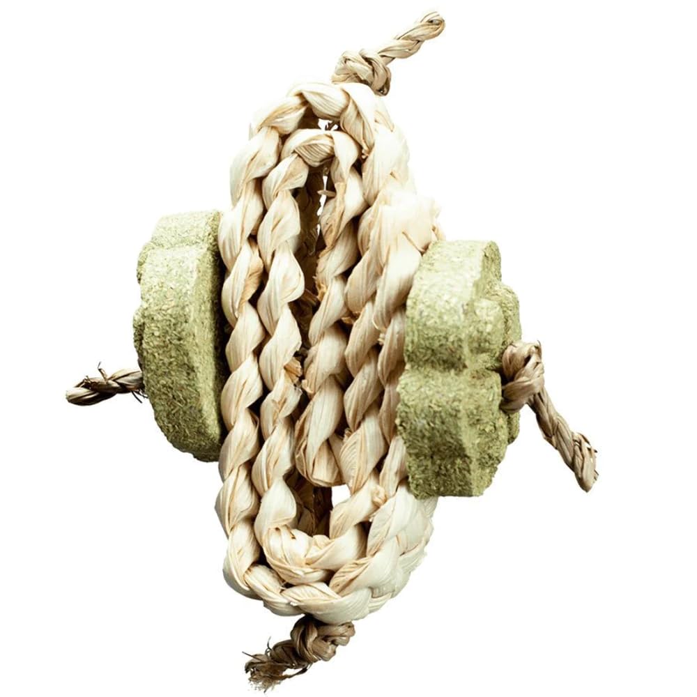 A&E Cage Company 52400583: Toy Nibble Twist Hay Chew