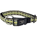 Hamilton Adjustable Dog Collar Ribbon Overlay, 1'' X 18-26'', Aztec