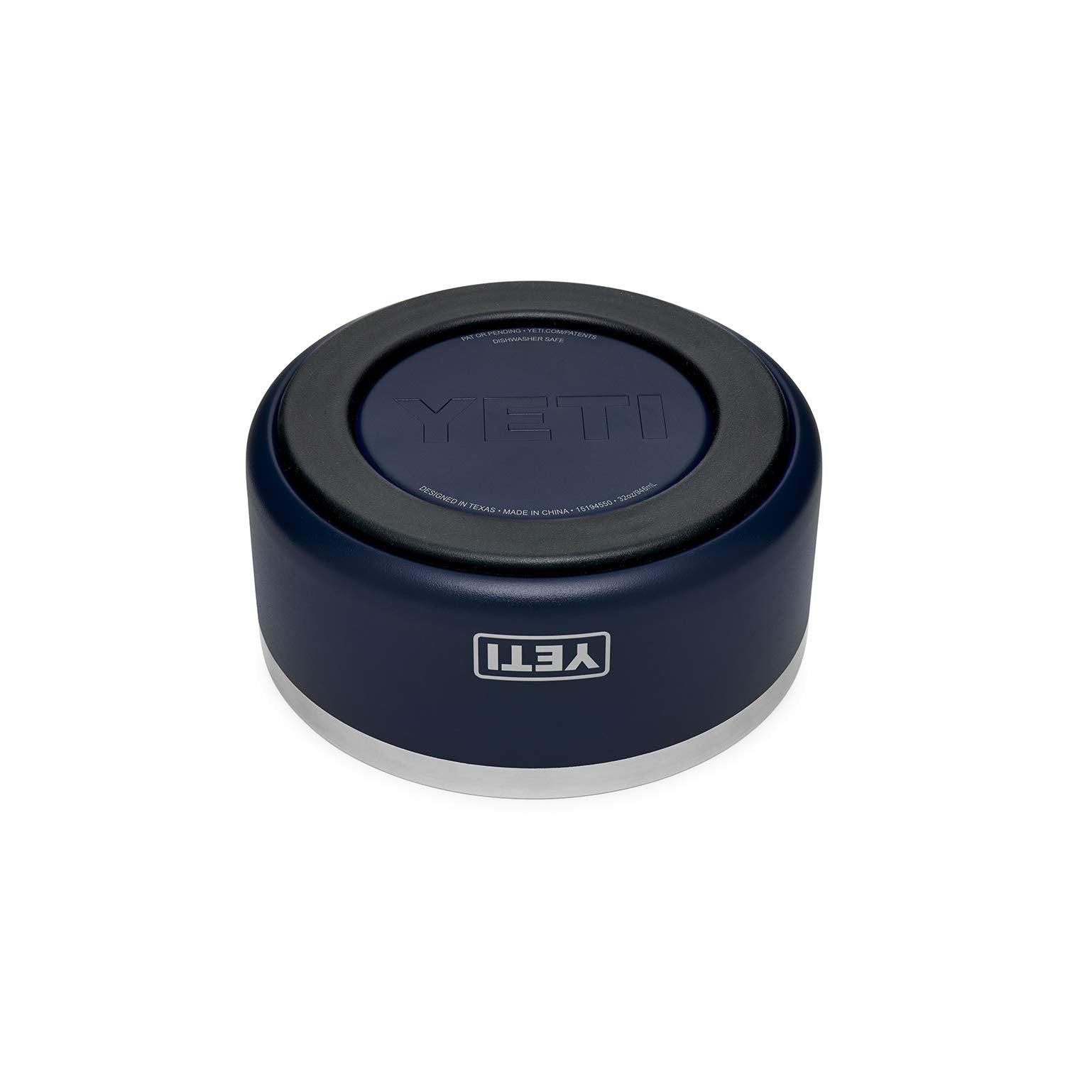 YETI Boomer 4, Stainless Steel, Non-Slip Dog Bowl, Holds 32 Ounces, Navy