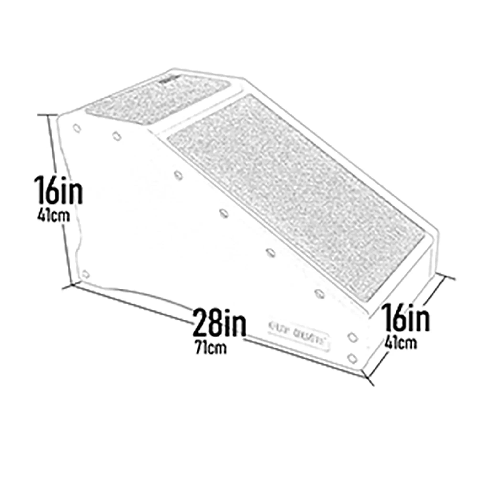 Pet Gear Stramp Stair and Ramp Combination for Dogs/Cats, Easy Step, Lightweight/Portable, Sturdy, Easy Assembly (No Tools Requi