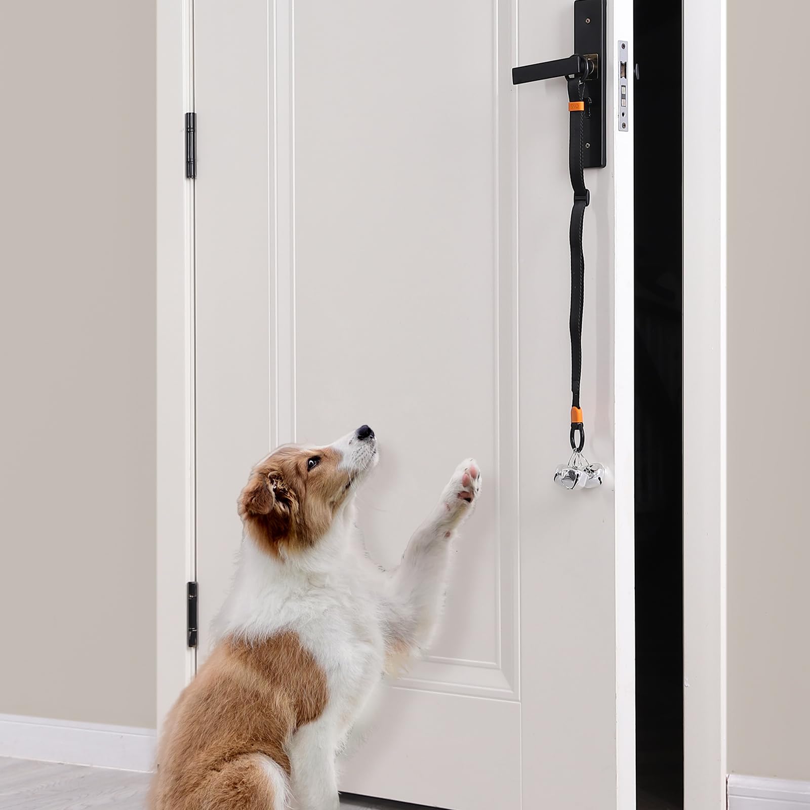 Svd.Pet Dog Door Bell With Hanging Ring, Dog Bells To Go Outside For Potty Training, Can Attach To Door Knob Or Anywhere Near Th