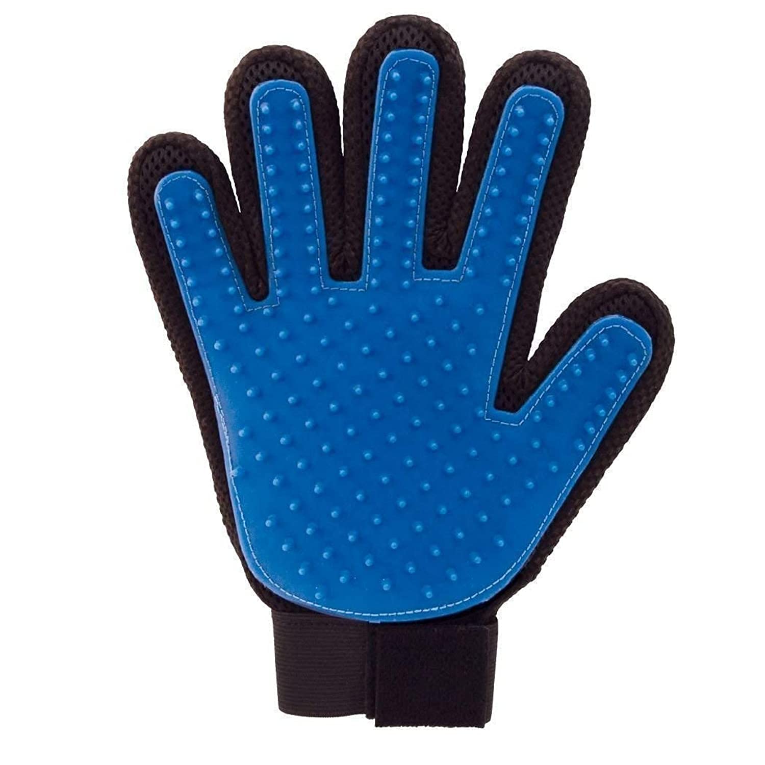Rvpaws Pet Grooming Gloves  Dog, Cat Bathing Scrubber Gloves  SingleSided Pet Grooming Pet Hair Remover Gloves  Massage For 