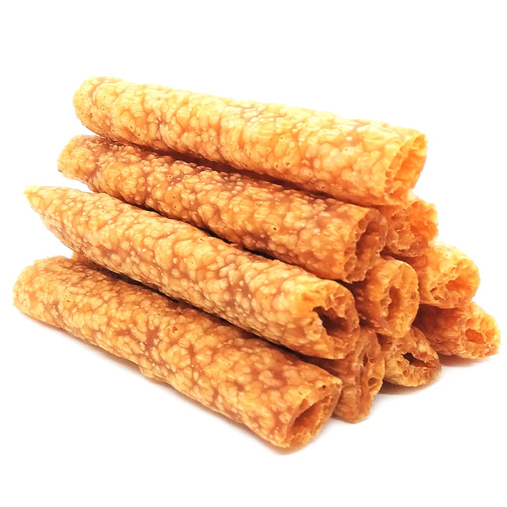 Chewruffic Chicken Dog Chew Sticks, Puffed Human Grade Dog Treat Sticks, Rawhide Alternative, Easy To Digest 10Pcs/Pack