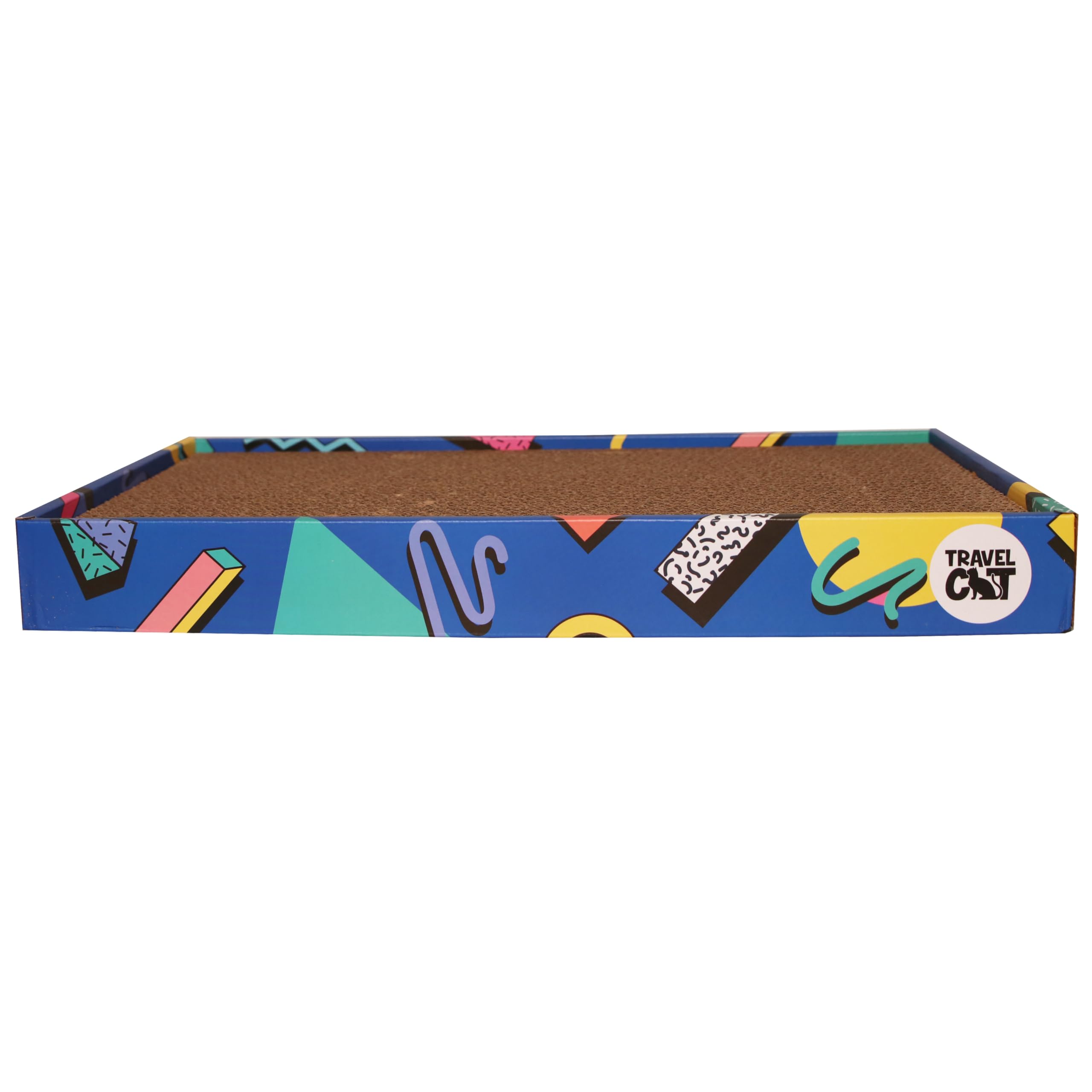 Travel Cat Portable Cat Scratcher - Durable And Recyclable Cat Scratching Board For Indoor Cat, Kitten For Rest, Play, Scratch -