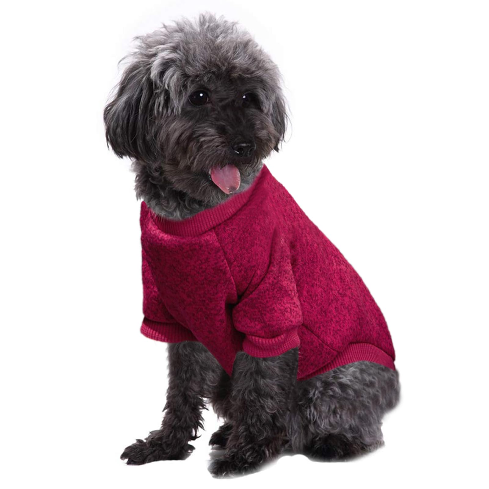 Jecikelon Dog Clothes Dogs Sweater Soft Puppies Clothing Winter Puppy Sweaters Warm Outfit For Dogs Small Xxs Xs Cat Apparel (Wi