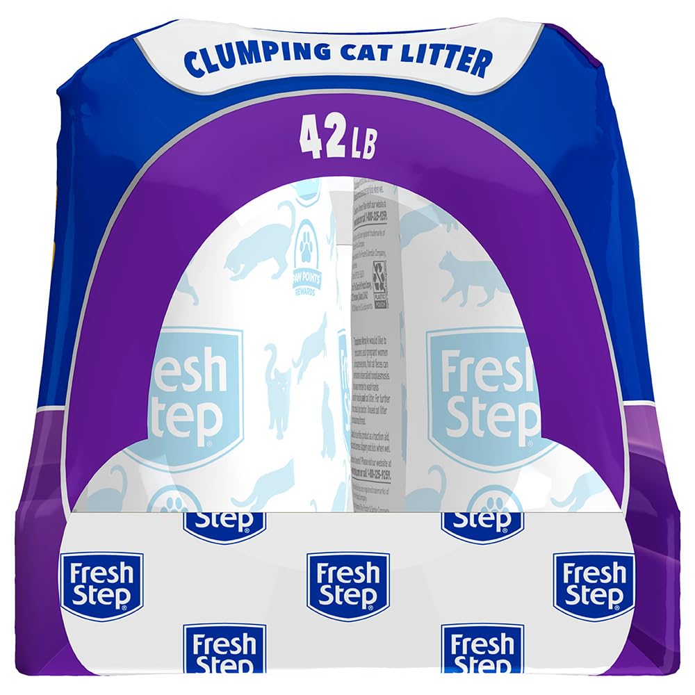 Fresh Step Multi-Cat Extra Strength Scented Clumping Cat Litter With The Power Of Febreze, 42 Lbs., .33 Cf1