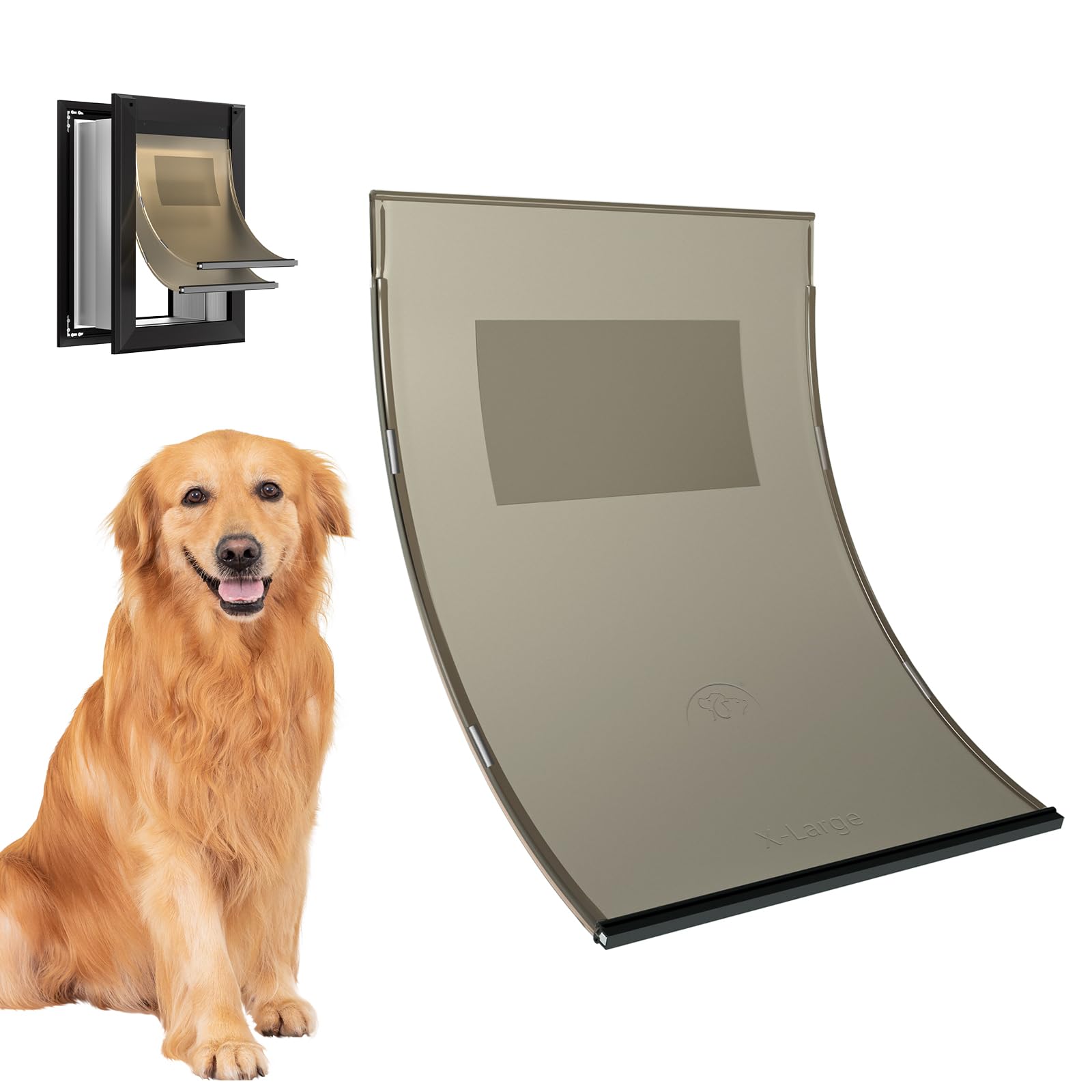 Decormax Replacement Flap For Dog And Cat Doors Including Screws, X-Large