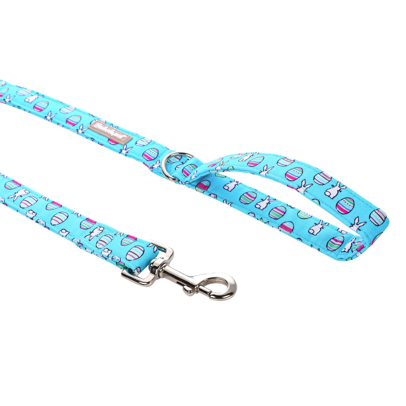 Babole Pet Easter Gift Dog Leash,Durable Handmade Dog Leashes With Soft Handle, Manual Dog Leashes Matching Rabbit Egg Dog Collars For Small Medium Large Dogs,Xs,Lenth 120Cm