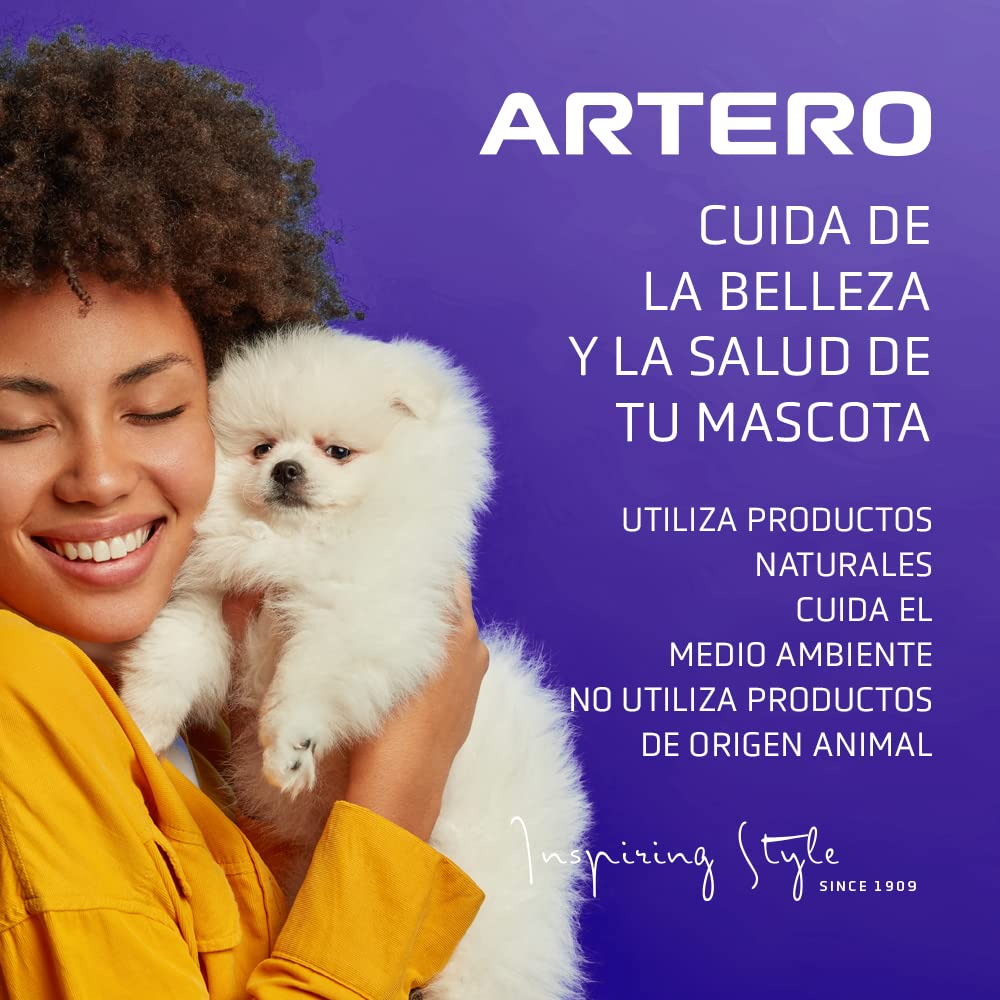 Artero Cosmetics Blanc Specially Formulated Natural Ph 5.5 Balanced Soft Tensoactive Intensifying Shampoo For Bright And Shiny C
