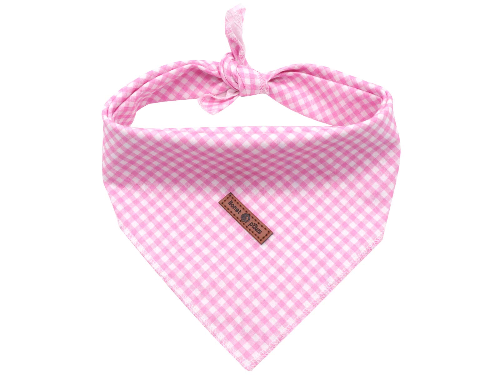 Lionet Paws Dog Bandana Washable Cotton Handkerchief Scarf Triangle Bandana For Small Medium Large Dogs
