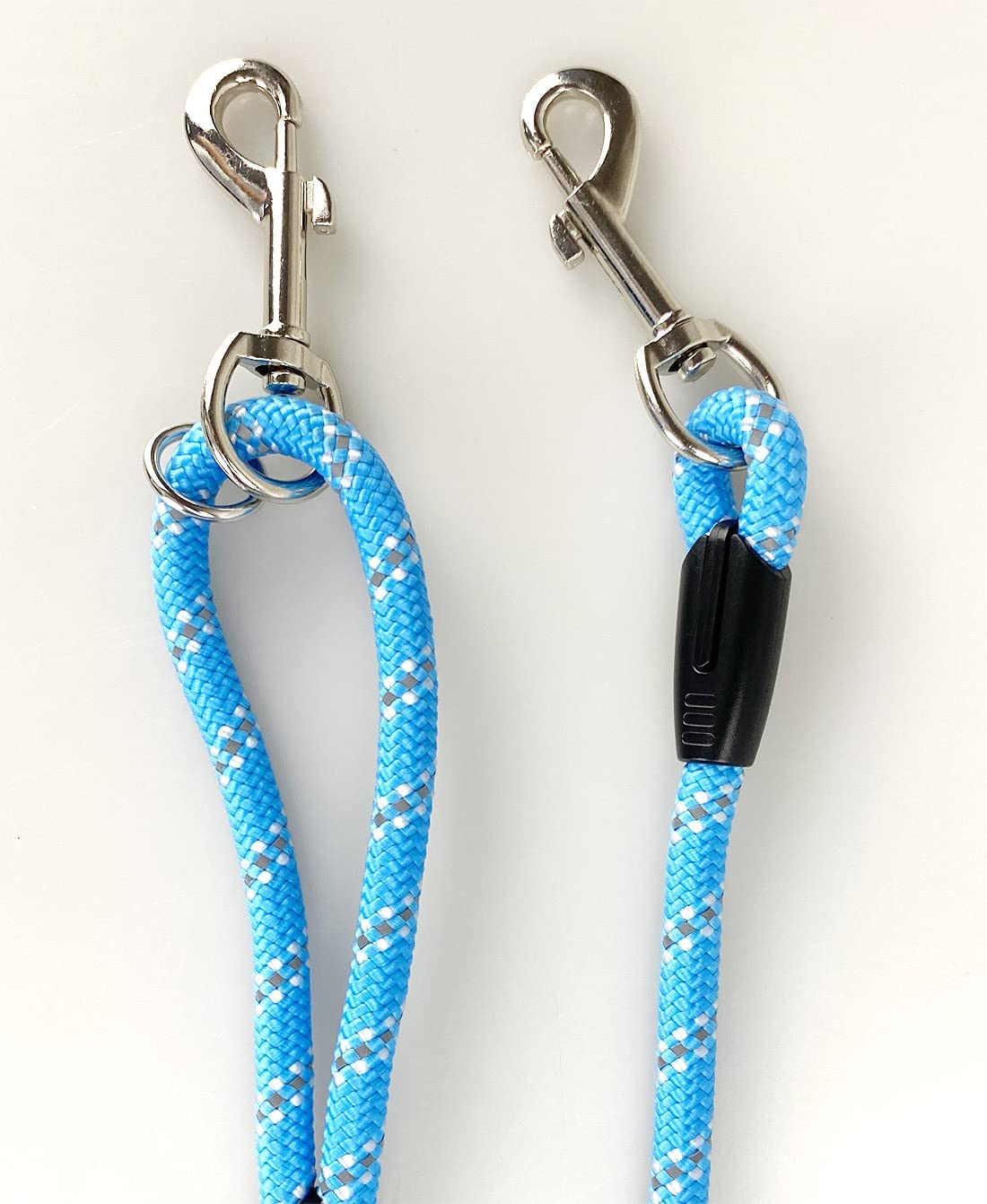 Codepets Long Rope Dog Leash For Dog Training 12Ft 20Ft 30Ft 50Ft, Reflective Threads Dog Cat Leashes Tie-Out Check Cord Recall Training Agility Lead For Dogs (Blue), 0.03X12 Foot (Pack Of 1)