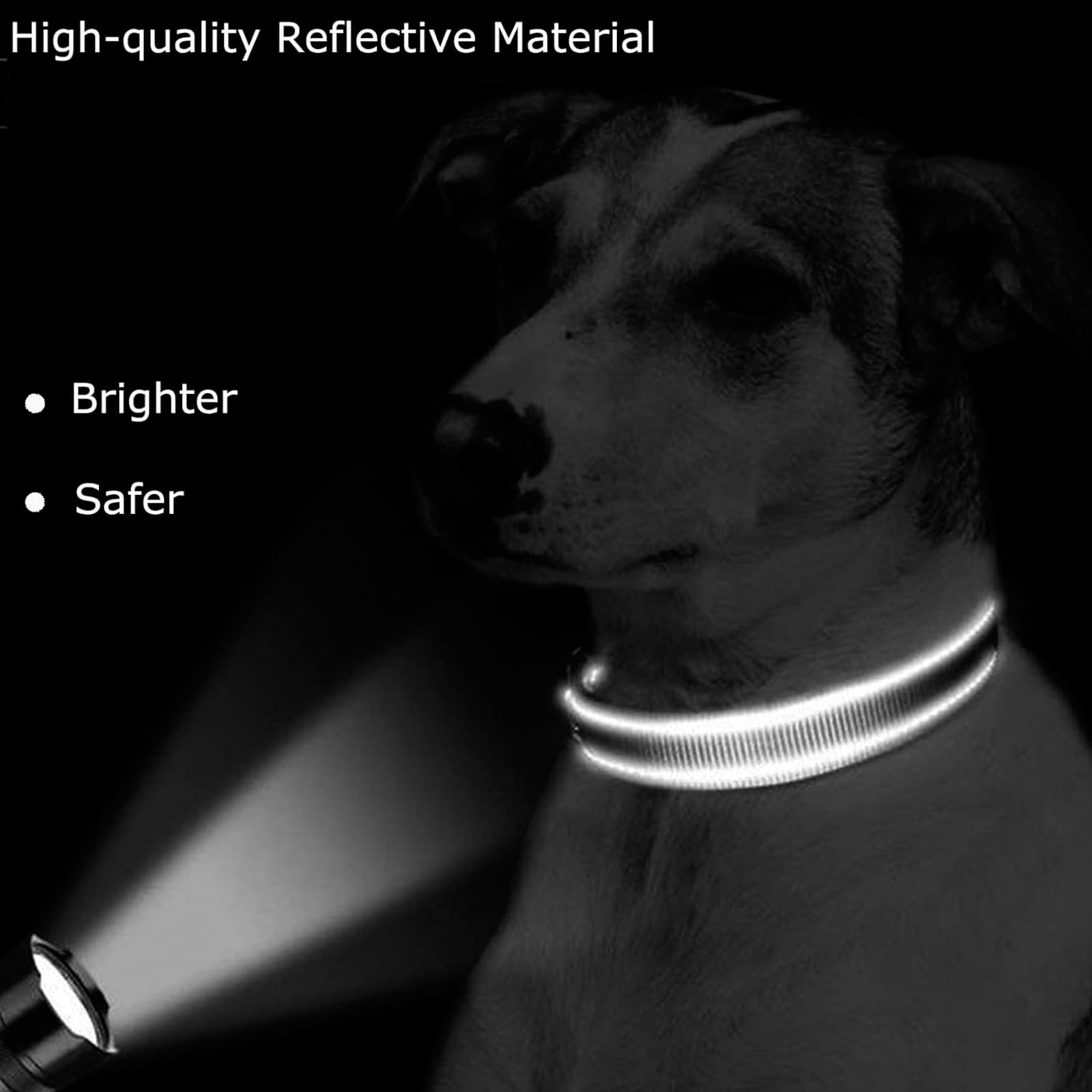 Roses&Poetry Reflective Dog Collar With Gradient Mistyrose, Adjustable Durable Pet Collars For Small Medium Large Dogs (Mistyrose-S