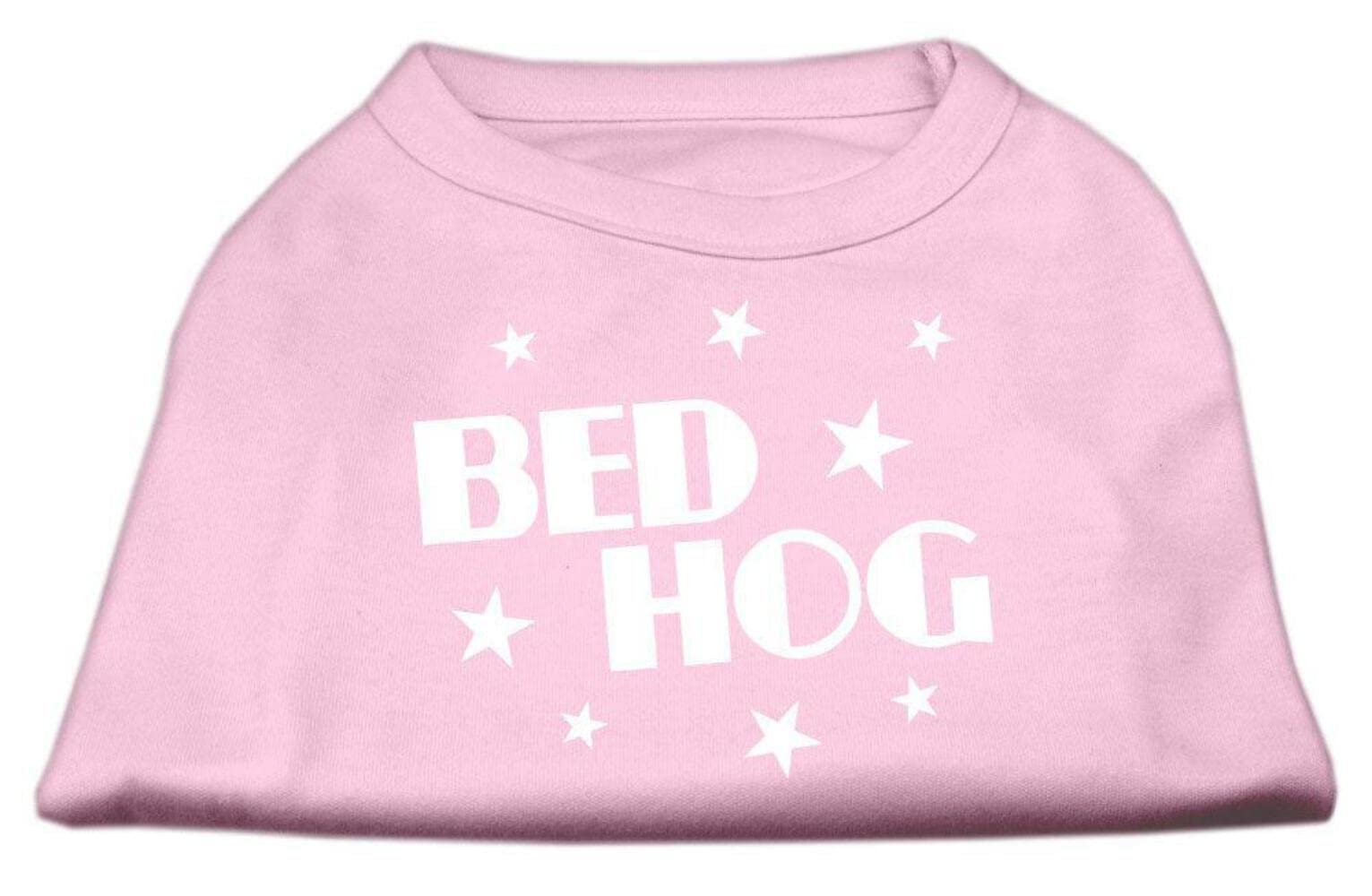 Mirage Pet Products 20-Inch Bed Hog Screen Printed Shirt, 3X-Large, Grey