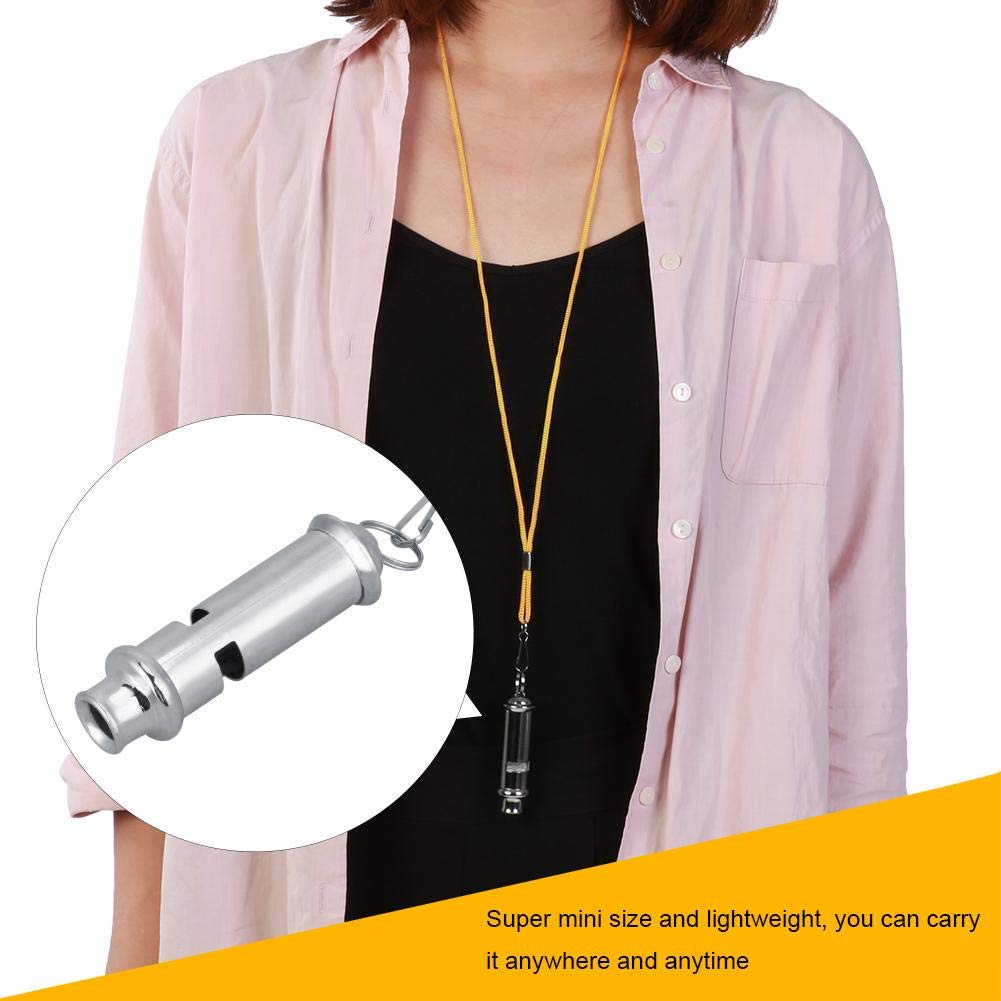 Stainless Steel Ultrasonic Pigeon Whistle With Lanyard Dog Training Whistle Pet Behavior Training Tool For Bird Pigeon Parrot