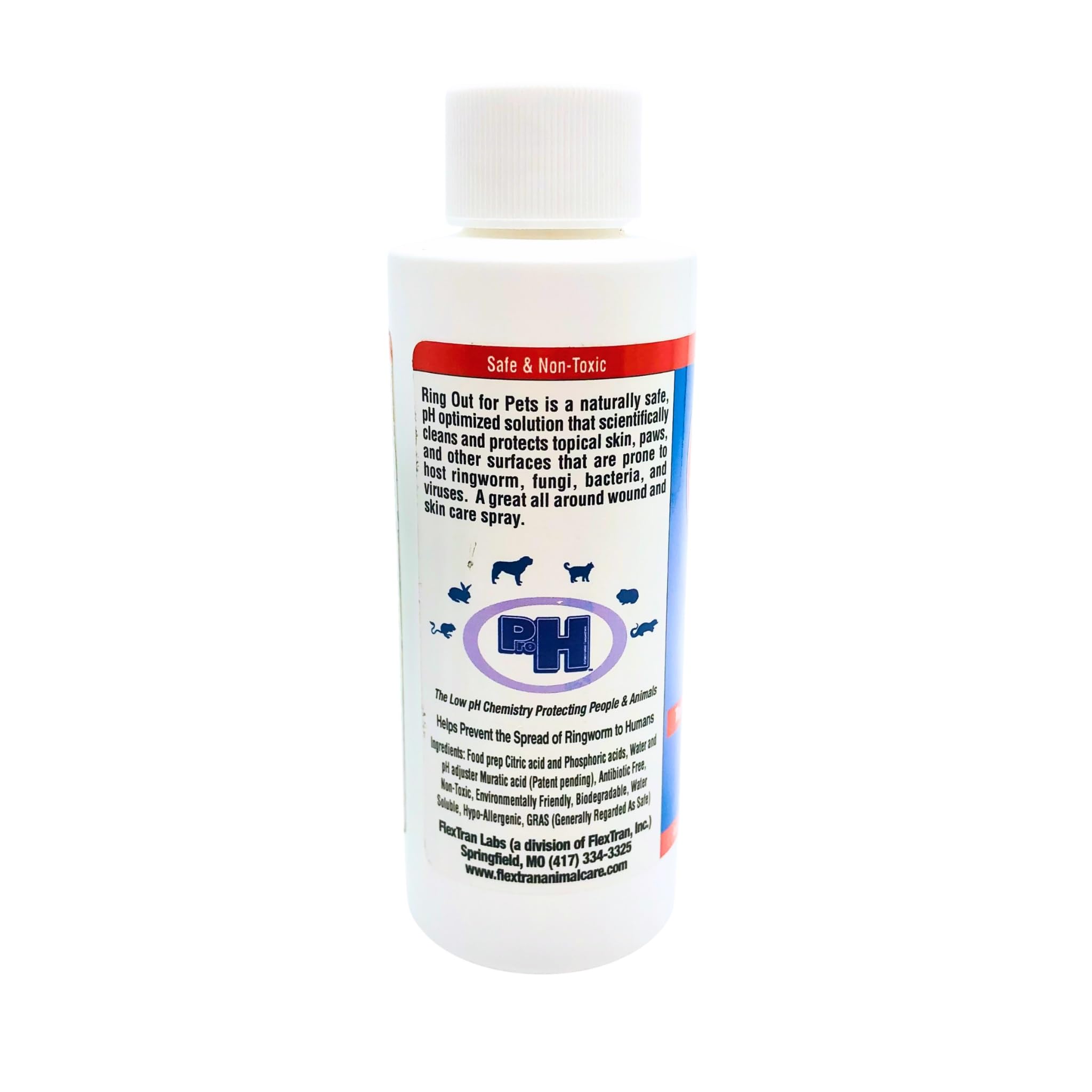Ring Out for Pets: Control & Help Ringworm | Clean Pets Skin & Paws | Recovery & Itch Relief Calming Spray for Dog, Cat, Guinea